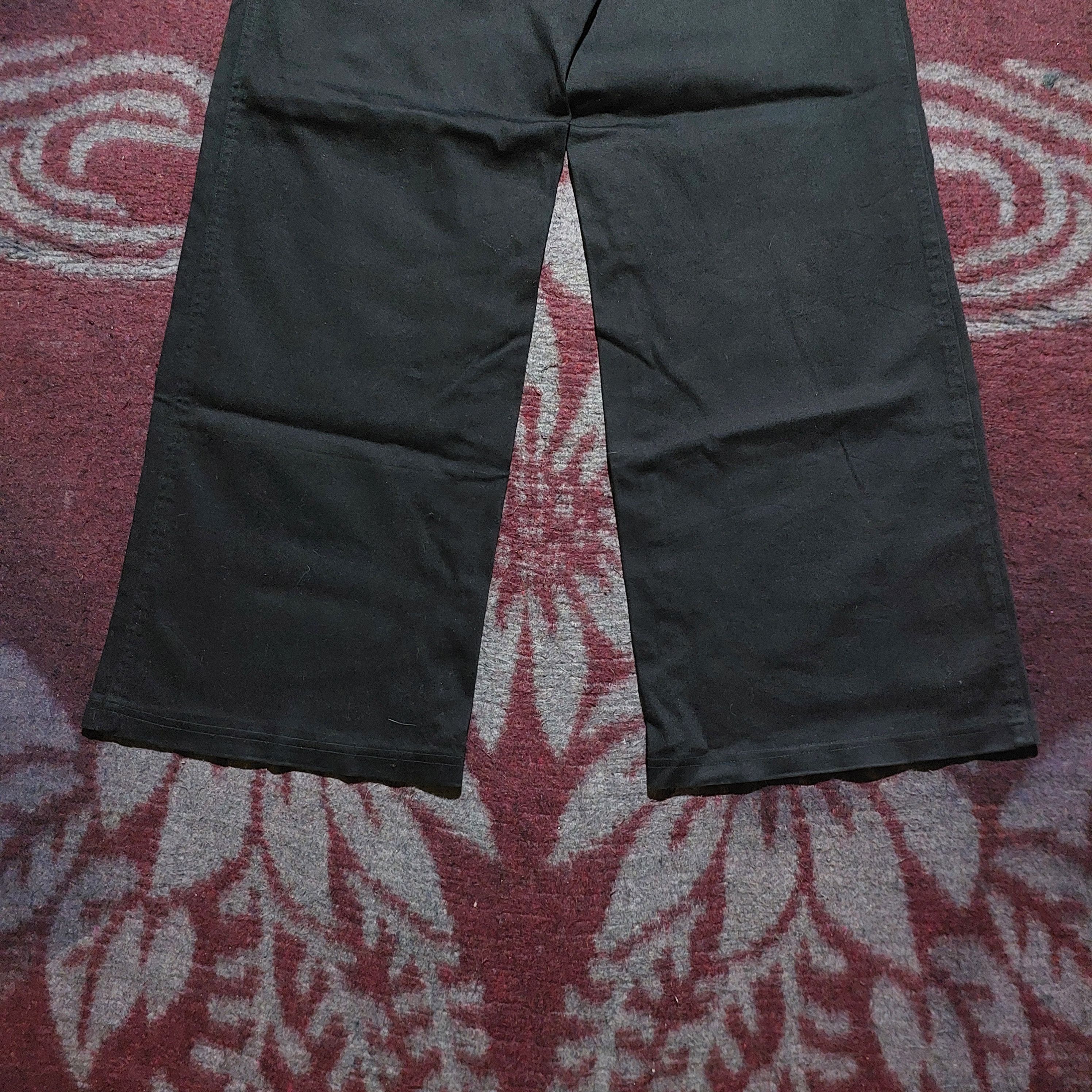 Issey Miyake Issey miyake Plantation black wide pants Size US 30 / EU 46 - 6 Thumbnail