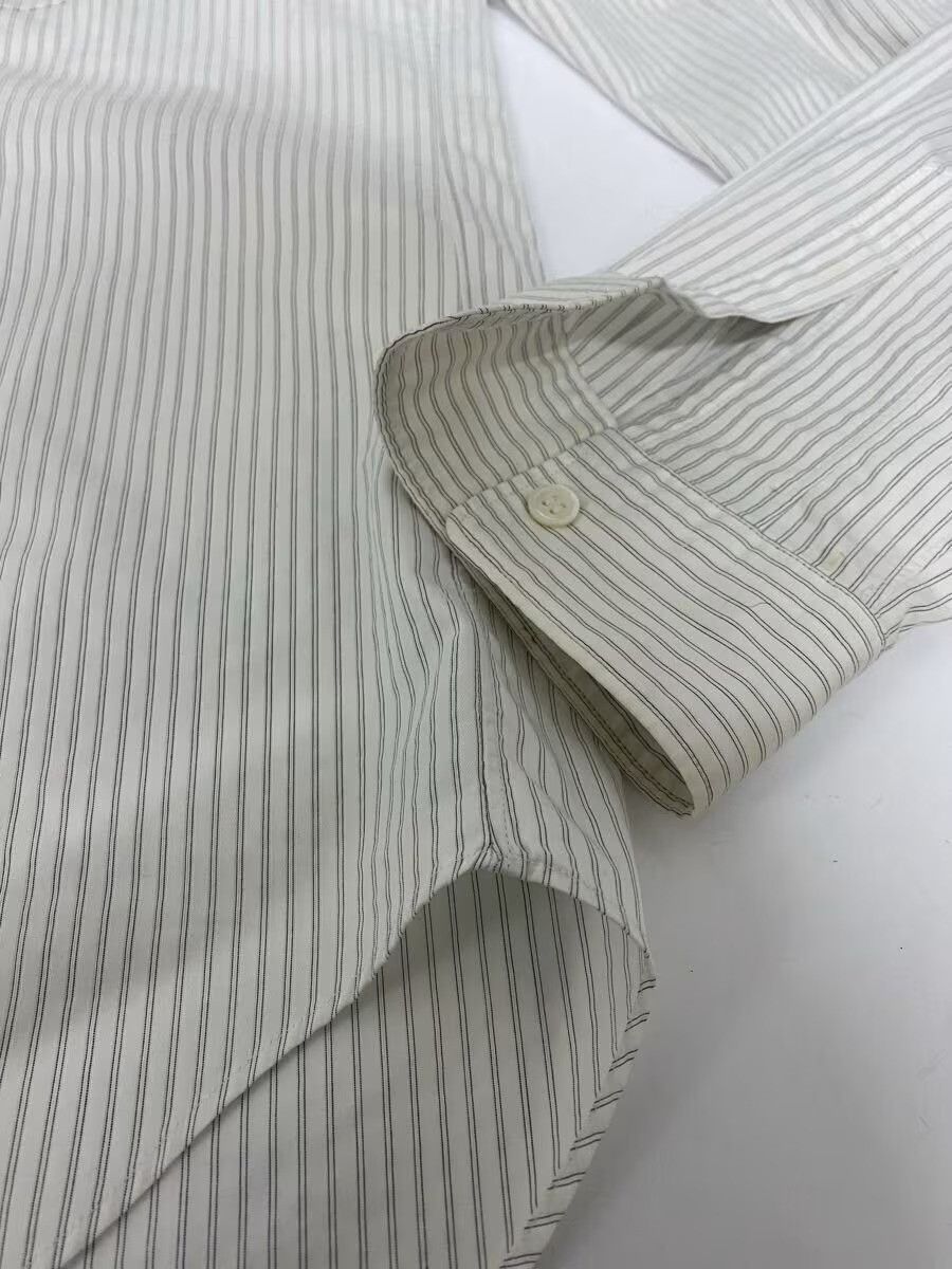 Comme des Garcons Homme Plus 2012 Striped Frill Shirt Size US M / EU 48-50 / 2 - 6 Thumbnail