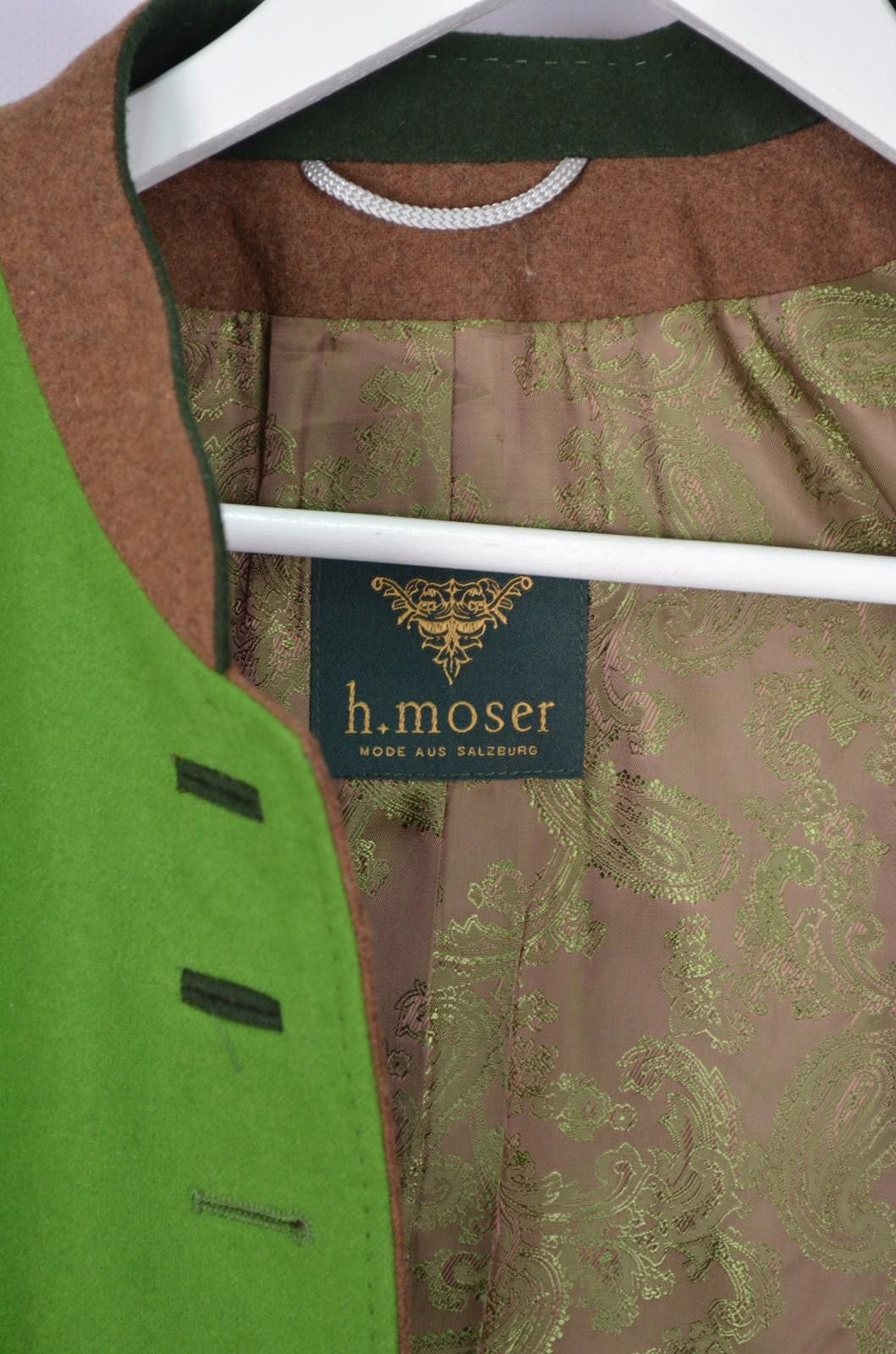 Designer H. Moser Austria Salzburg Blazer Womens US6 38 Green Jacket Size S / US 4 / IT 40 - 11 Thumbnail
