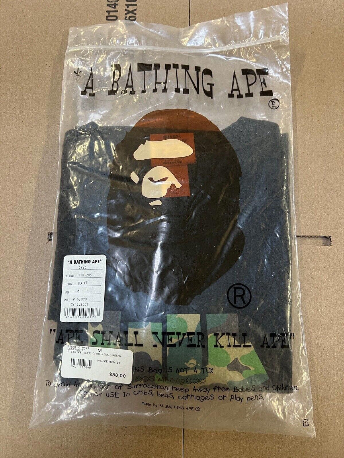Bape Bape x Undefeated 5 Strike Camo Tee T-shirt A Bathing Ape M Size US M / EU 48-50 / 2 - 10 Thumbnail