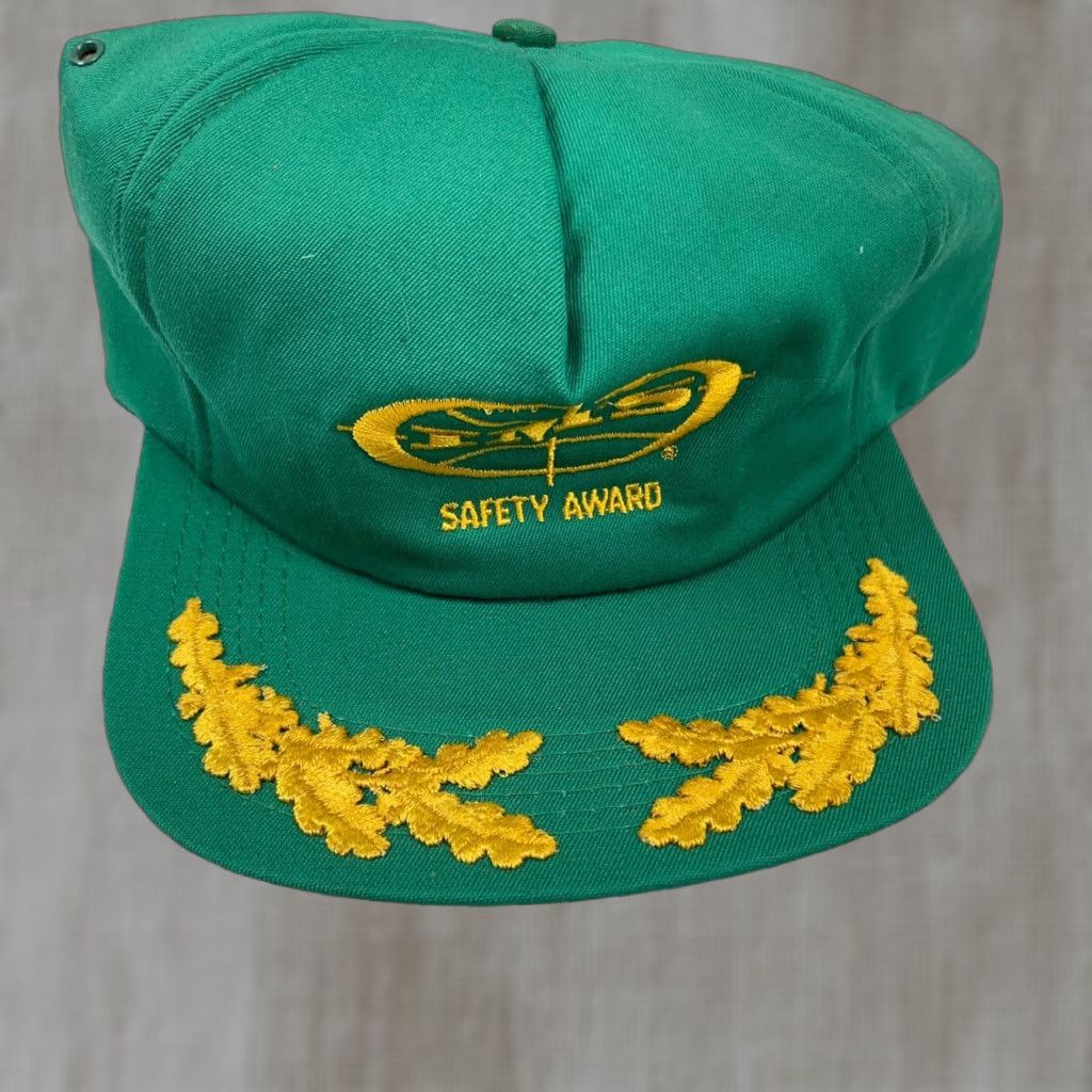 Coal VINTAGE AB Emblems Caps Trucker Hat Mens One Size Green 80s USA Classic Logo Advertising Outdoor Adjustable Cap Size ONE SIZE - 1 Thumbnail