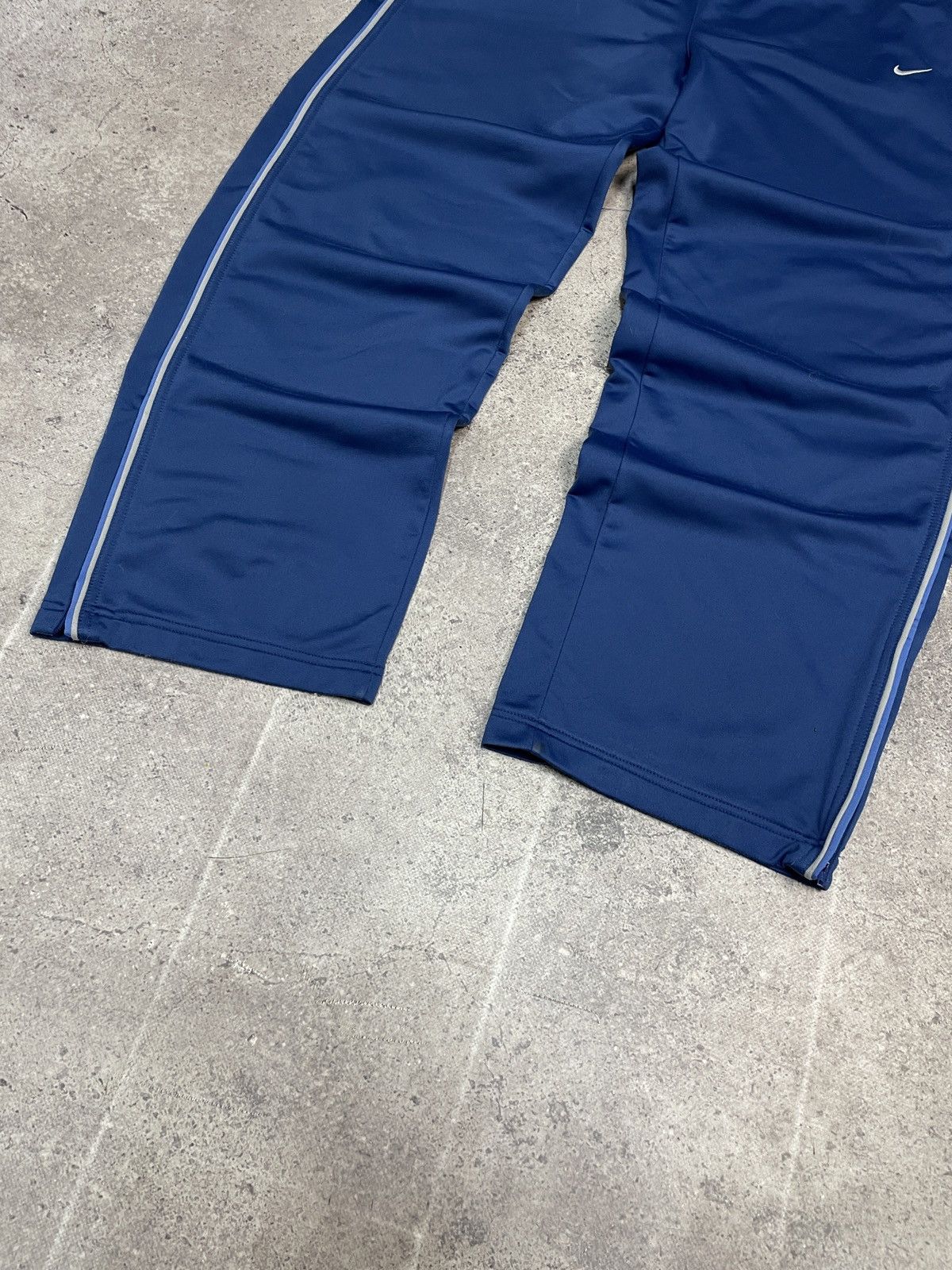 Nike × Vintage Vintage Y2K Nike Drill Track Pants Swoosh Logo Size US 34 / EU 50 - 6 Thumbnail
