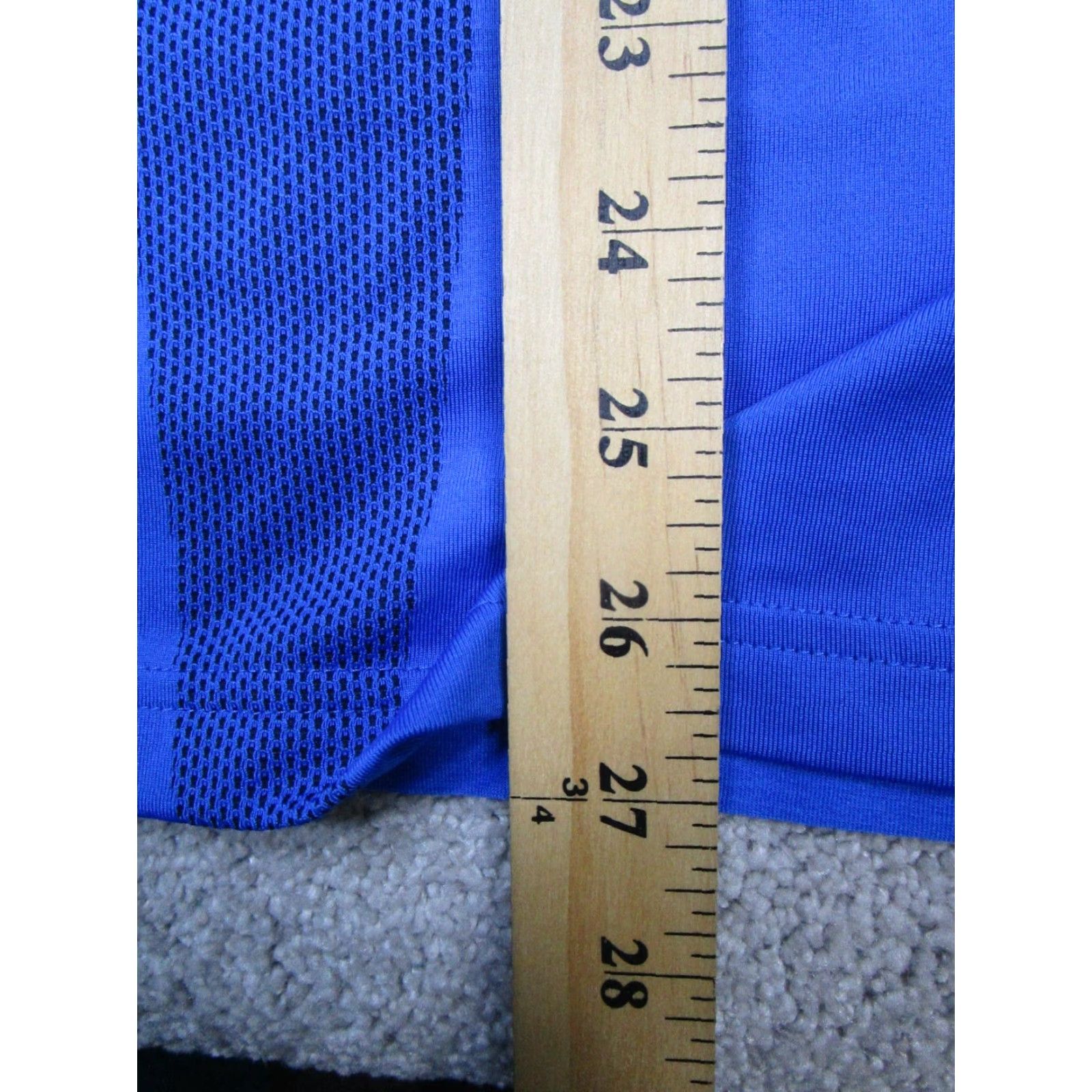 Under Armour Under Armour Shirt Mens Medium Blue HeatGear Running Pullover Size US M / EU 48-50 / 2 - 8 Thumbnail