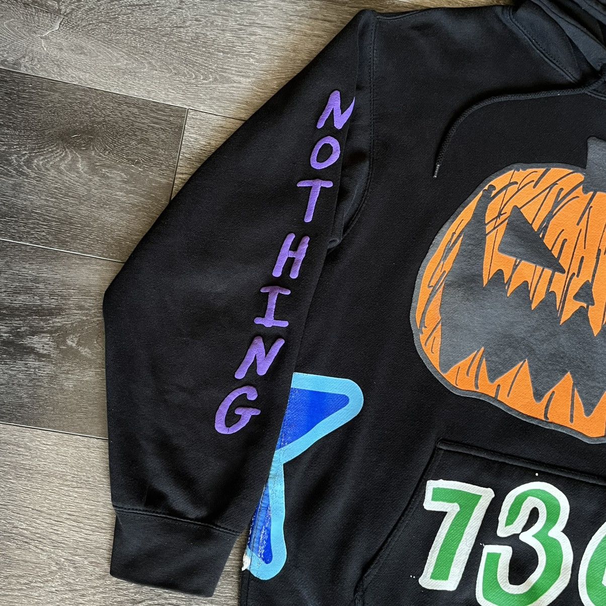 Asspizza Asspizza 2022 Pumpkin Nothing Matters Puff Print Logo Hoodie Size US L / EU 52-54 / 3 - 3 Thumbnail