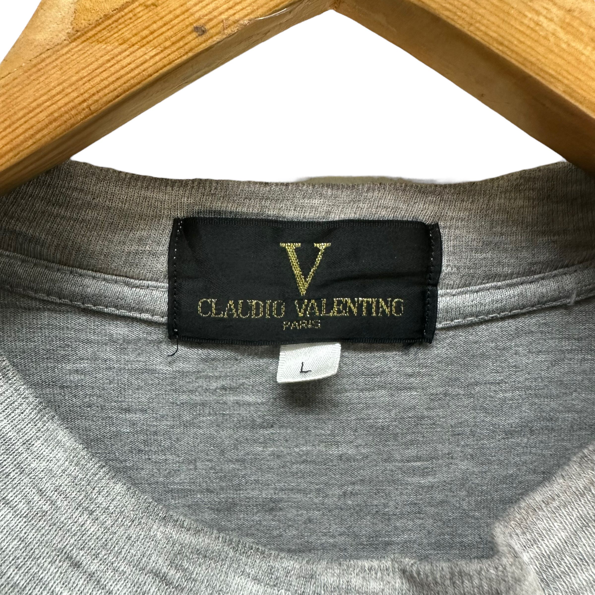 Valentino CLAUDIO VALENTINO BIG LOGO TEES #8544-013 Size US L / EU 52-54 / 3 - 6 Thumbnail