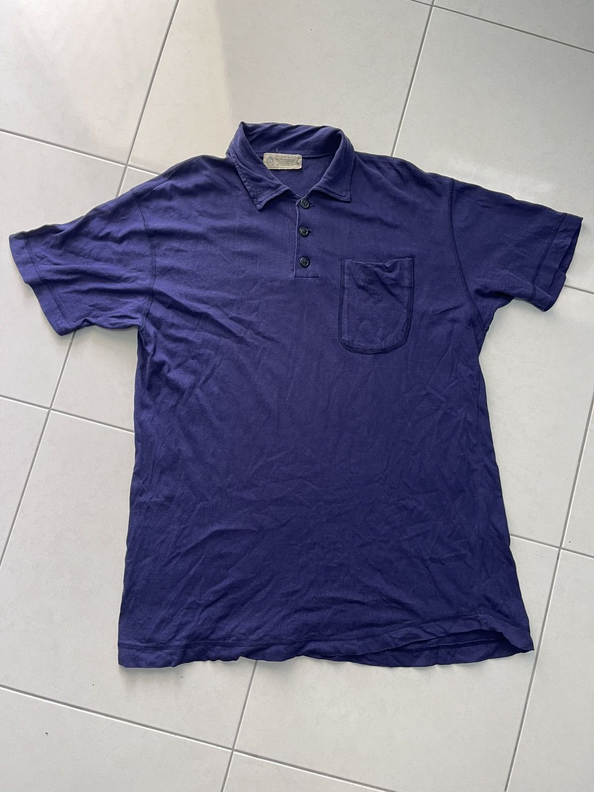 45rpm VINTAGE 45 RPM STUDIO SINGLE POCKET BUTTON UP VERY RARE Size US L / EU 52-54 / 3 - 1 Thumbnail