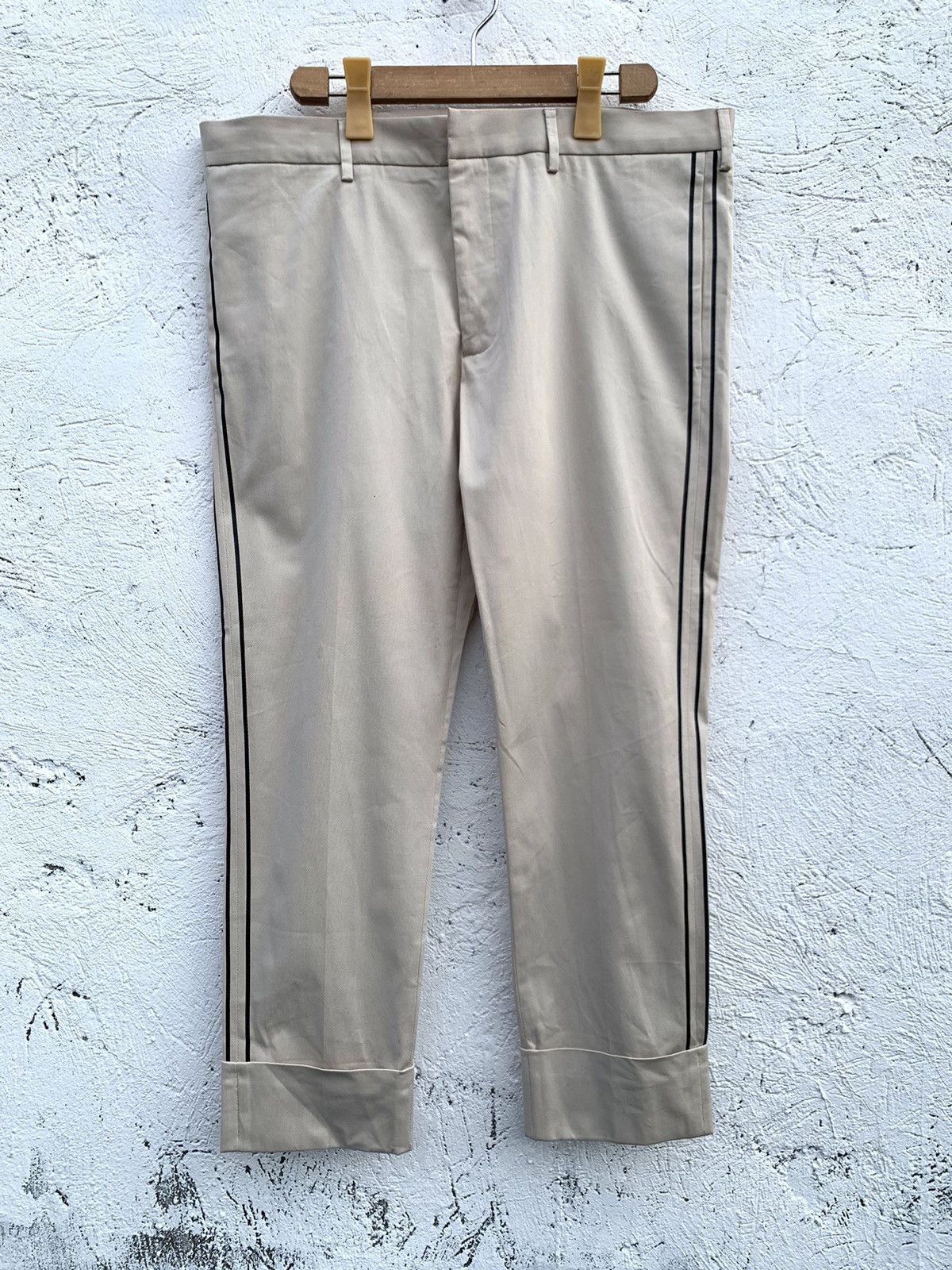 Jil Sander Side Tape Trousers Grailed
