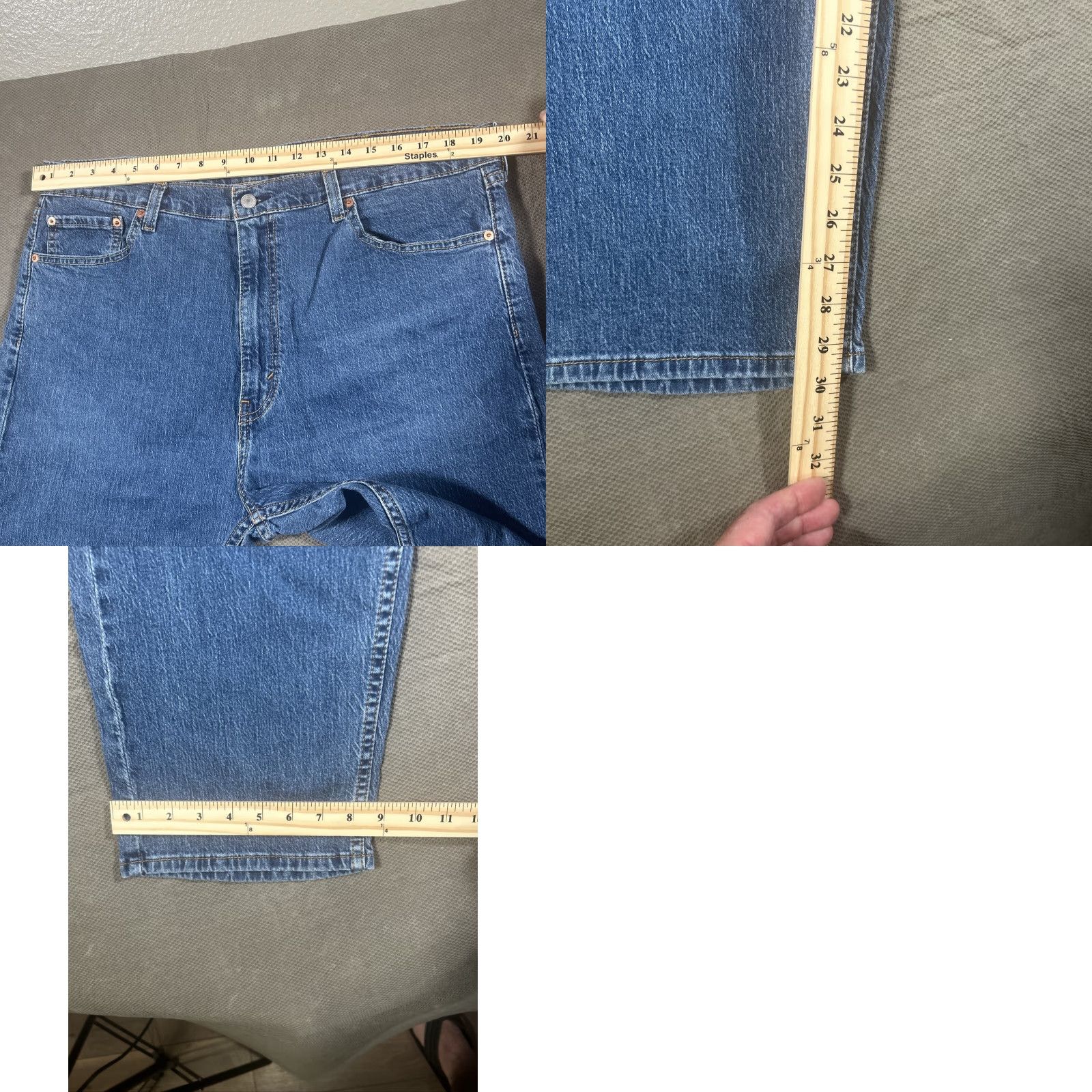 Levi's Levi's Levis 505 Jeans Denim Blue Regular Fit 40x30 Mens Regular Size 40 Inseam 30 Blue Jeans Regular Fit Mens Size US 40 / EU 56 - 8 Thumbnail