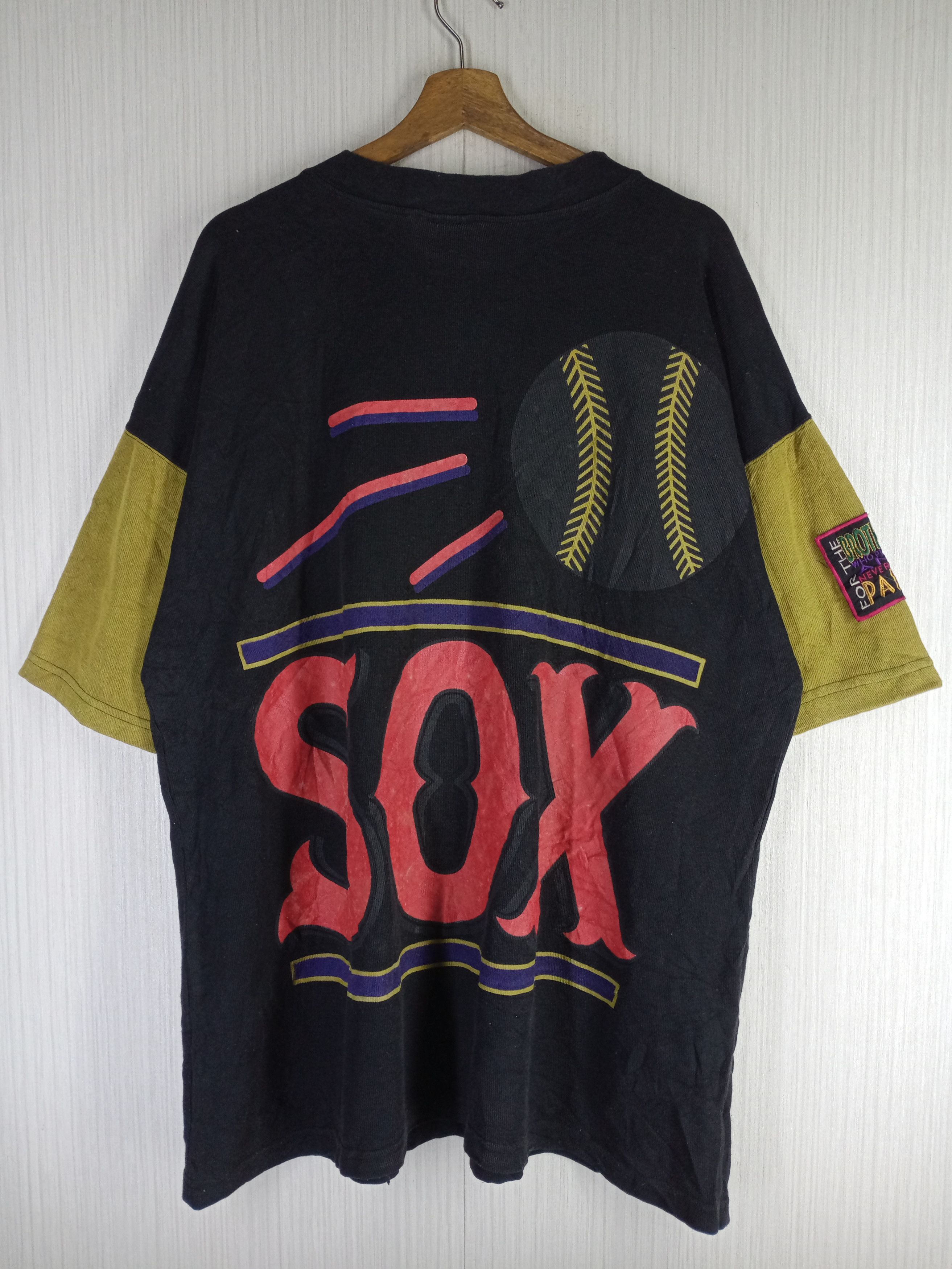 Authentic Negro Leagues Rare Vintage NLB Baltimore Black Sox Tshirt Size US XXL / EU 58 / 5 - 2 Thumbnail