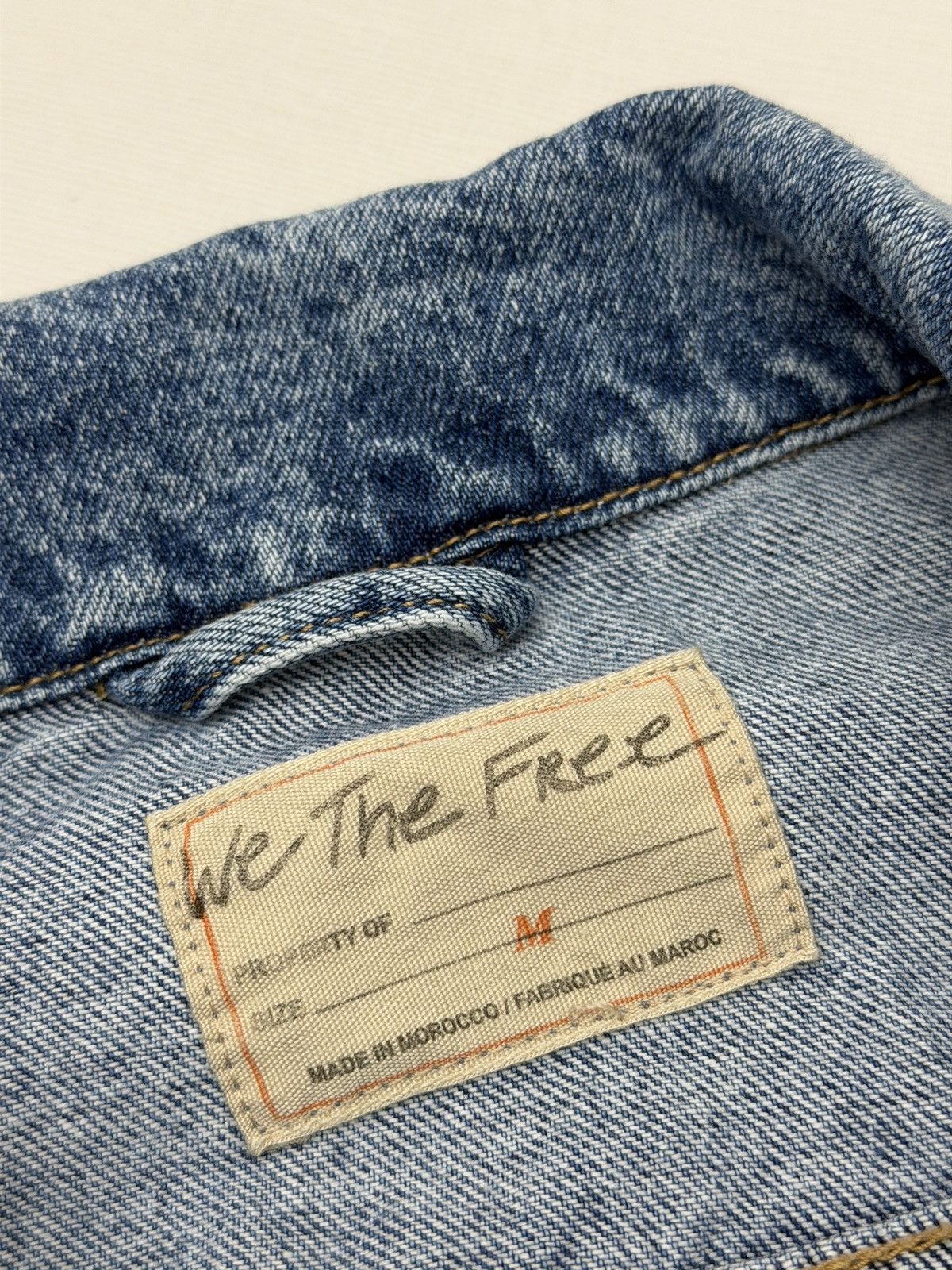 Free People Free People We The Free Cropped Denim Jean Jacket Women’s M Size M / US 6-8 / IT 42-44 - 6 Thumbnail