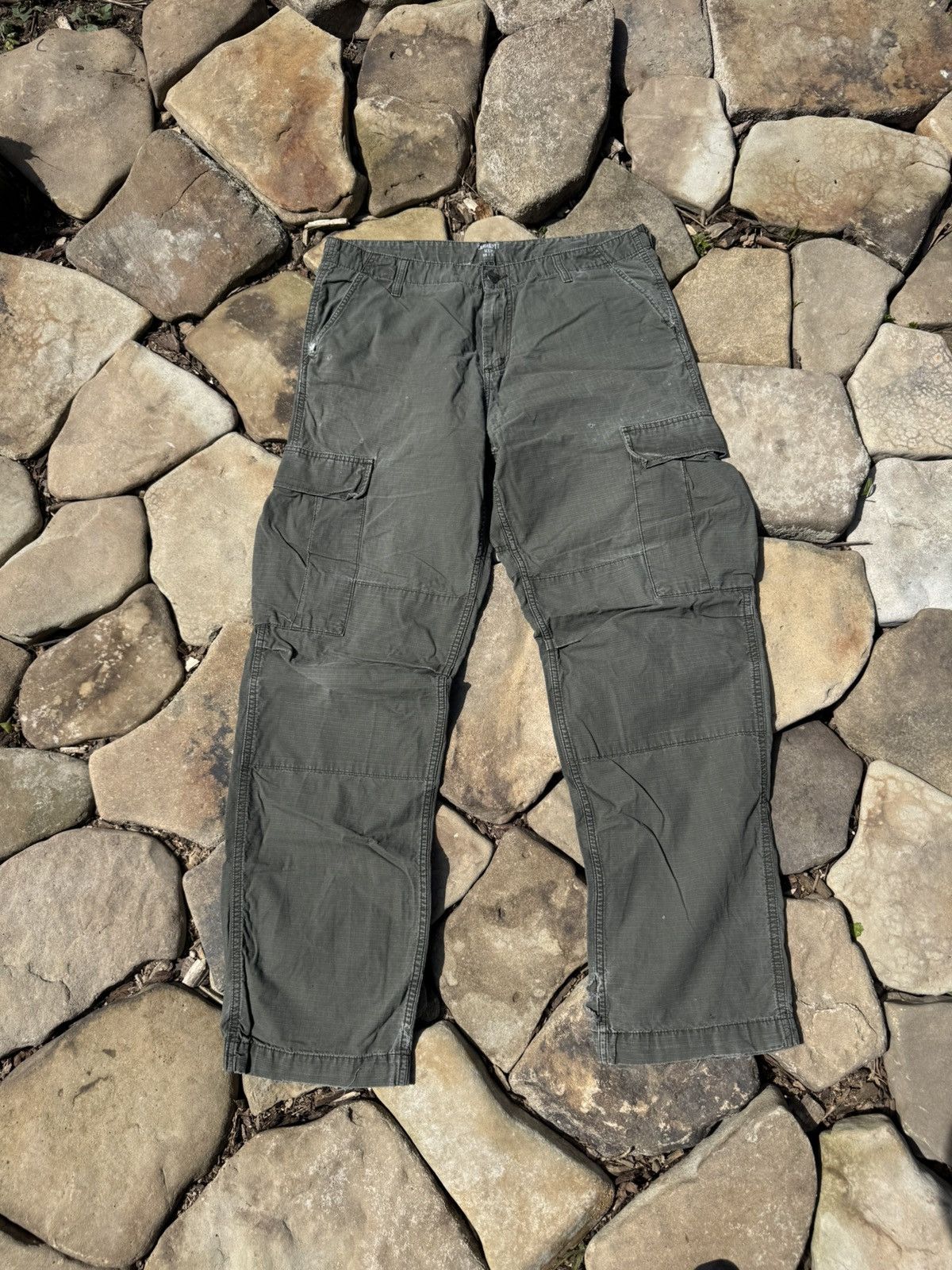 Carhartt Vintage Carhartt Distressed Cargo Pants Size US 36 / EU 52 - 6 Thumbnail
