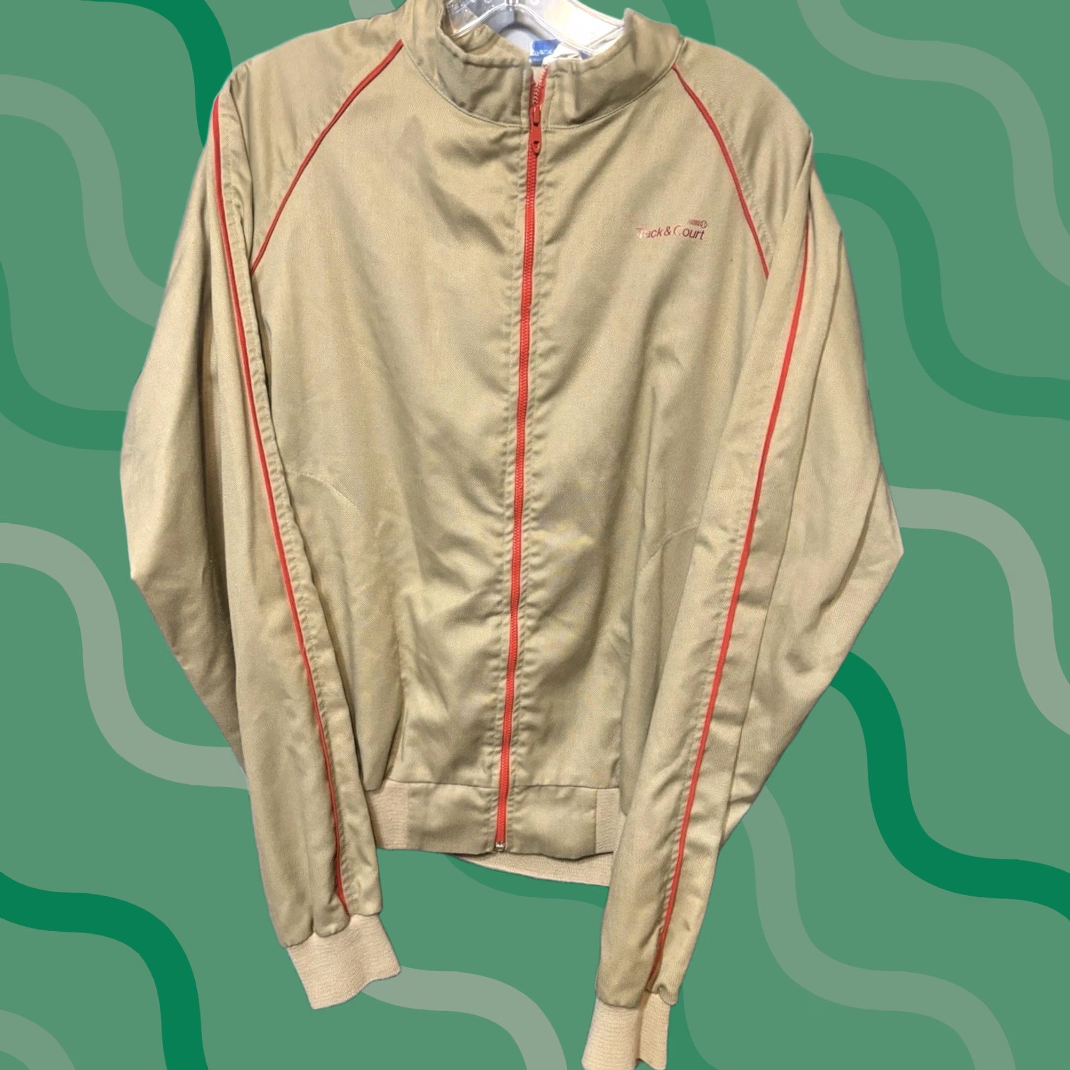 Adidas × Streetwear × Vintage Vintage Adidas Track Jacket Brown 