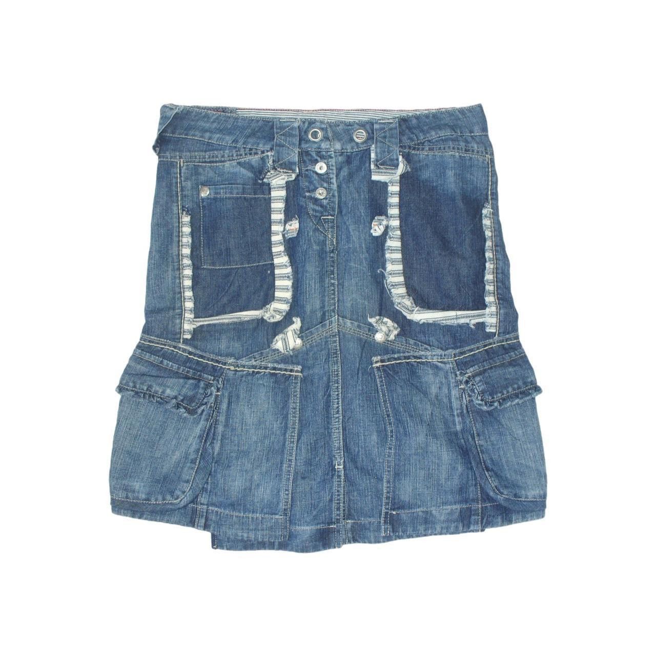 Marithe + Francois Girbaud Marithe Francois Girbaud functional denim skirt Size 27" / US 4 / IT 40 - 6 Thumbnail
