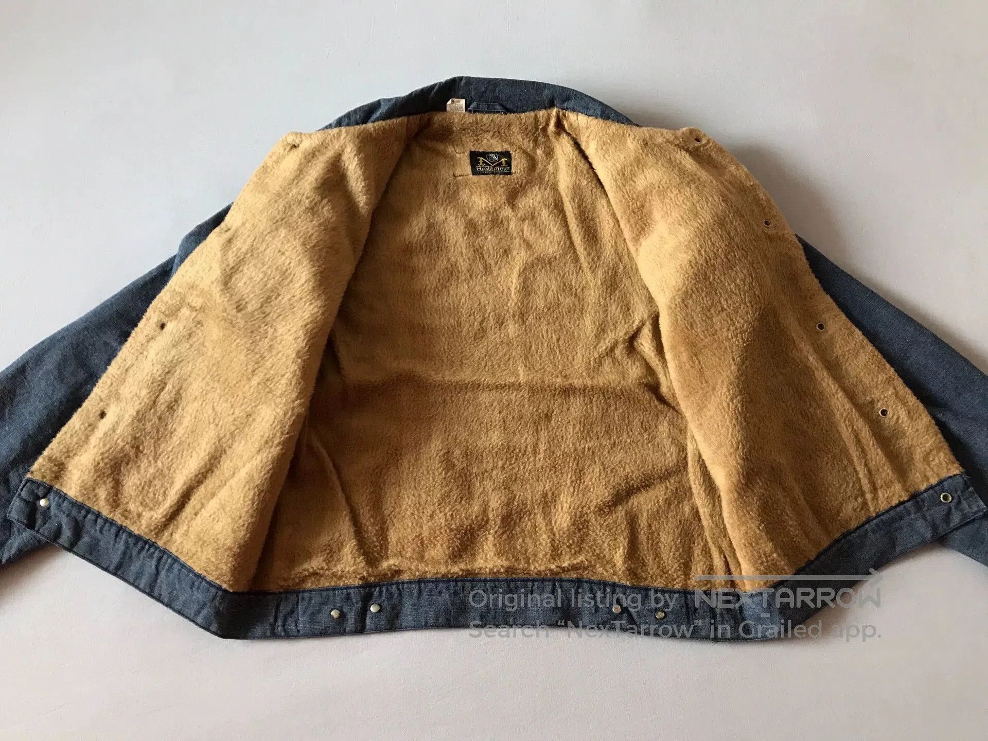 Wrangler 80s Blue Bell Maverick Sherpa Western Jacket. Size US S / EU 44-46 / 1 - 3 Thumbnail