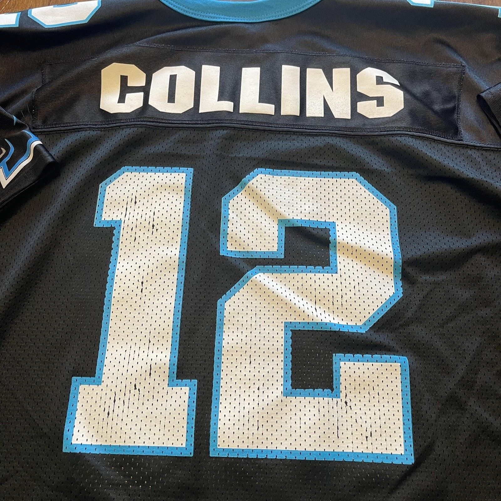 Logo Athletic Vintage Carolina Panthers Jersey Mens Large Kerry Collins Size US L / EU 52-54 / 3 - 12 Thumbnail