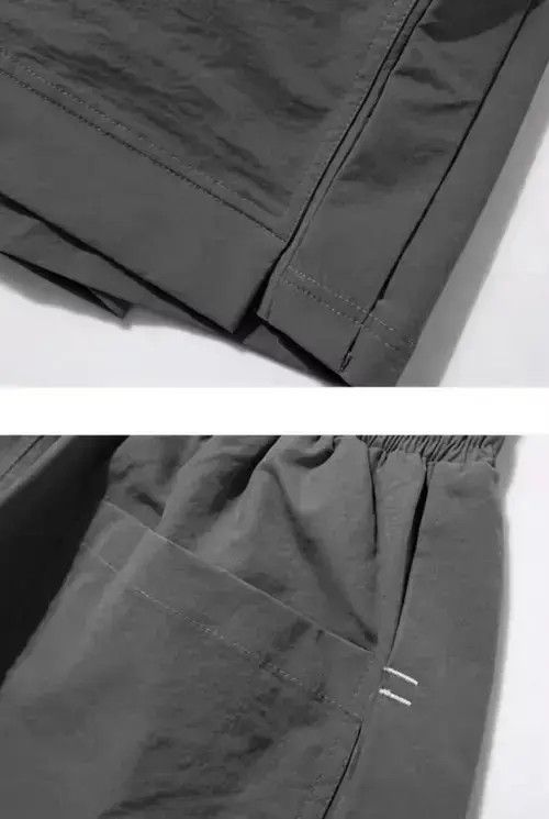 Jean 20SS Indigo Union Japan Grey Tech Shorts Size US 34 / EU 50 - 3 Thumbnail