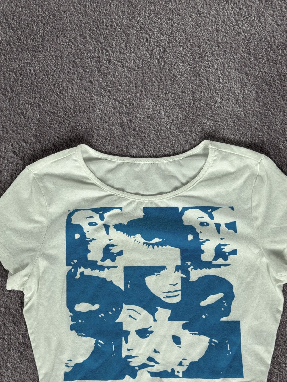 Hysteric Glamour Y2K Hysteric Glamour Style Sexy Girl Graphic Print Crop Top Size S / US 4 / IT 40 - 2 Thumbnail