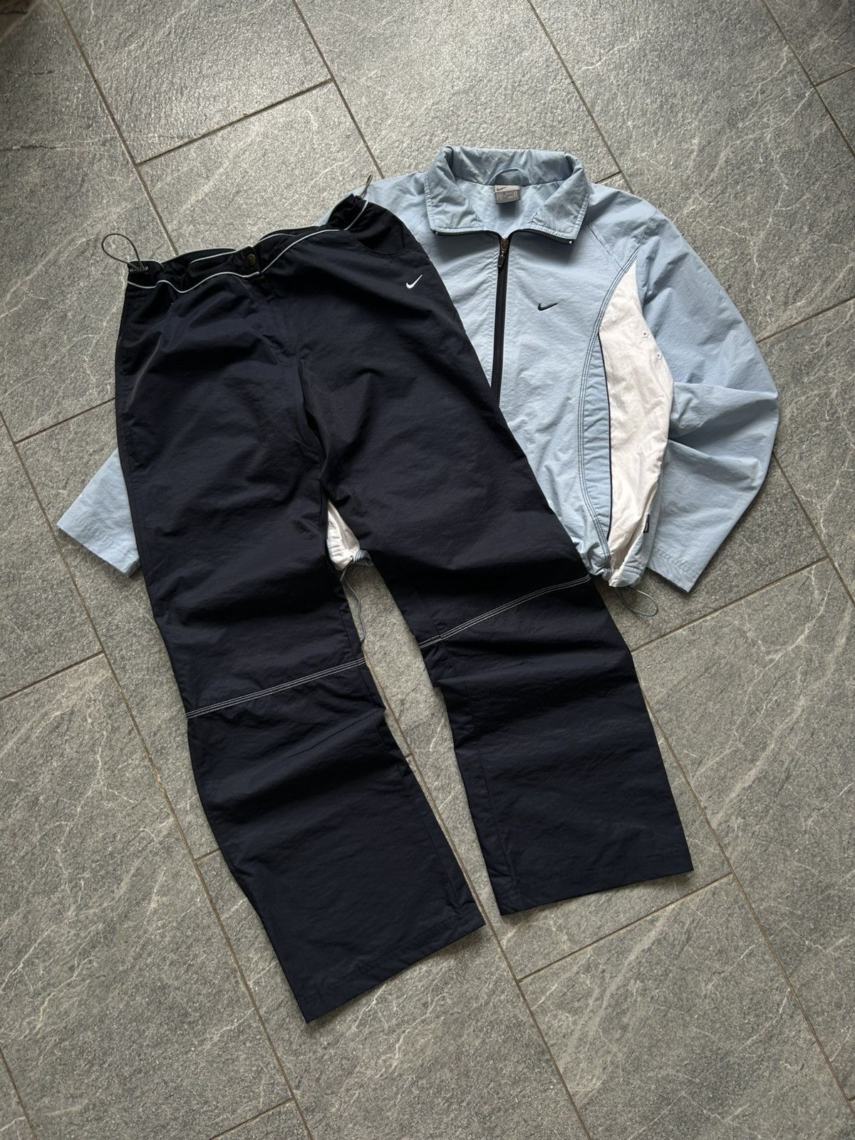 Nike × Vintage Vintage Nike nylon Olympic sweatpants suit rare 90s Size L / US 10 / IT 46 - 8 Thumbnail