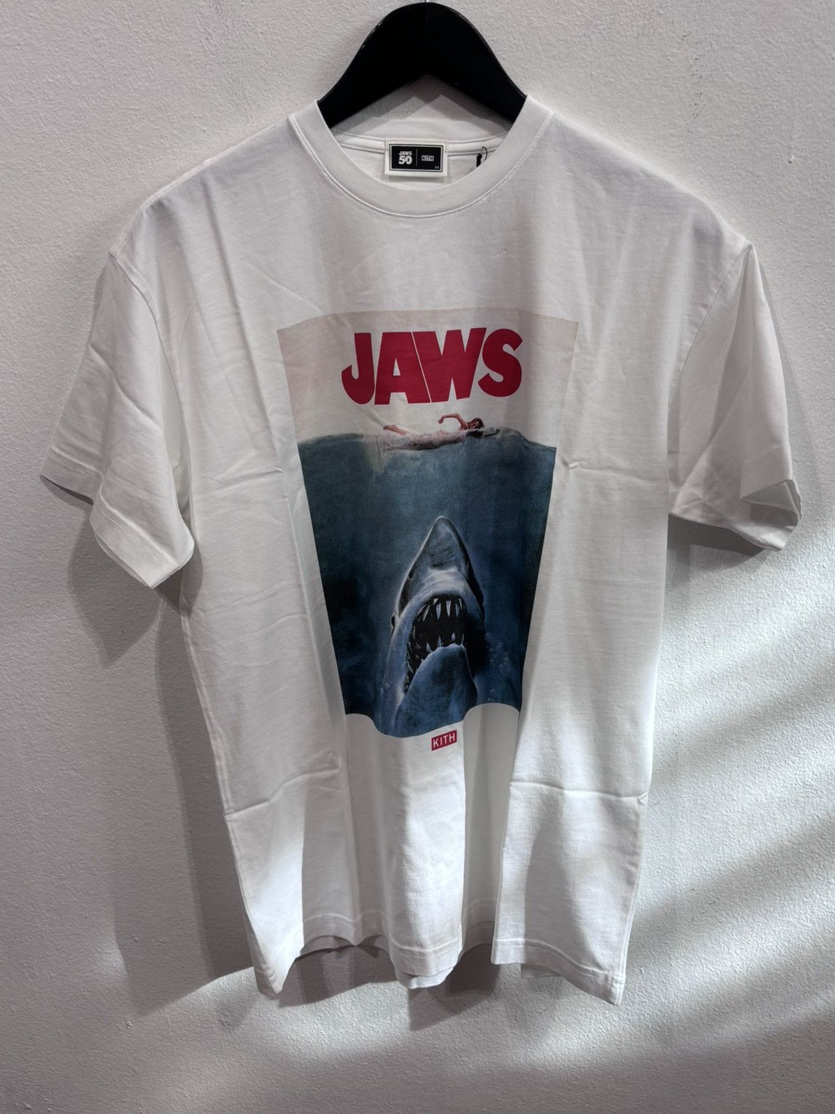 Kith Kith x Jaws White Tee 50th Anniversary Size US XS / EU 42 / 0 - 1 Thumbnail