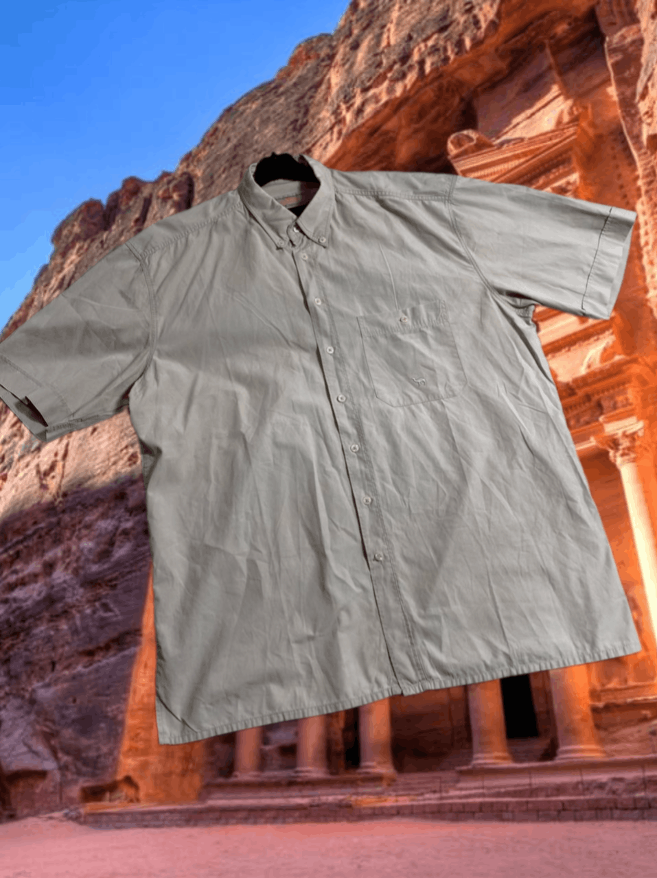 Camel × Vintage Crazy Camel travel line vintage shortsleeve shirt Size US L / EU 52-54 / 3 - 1 Thumbnail