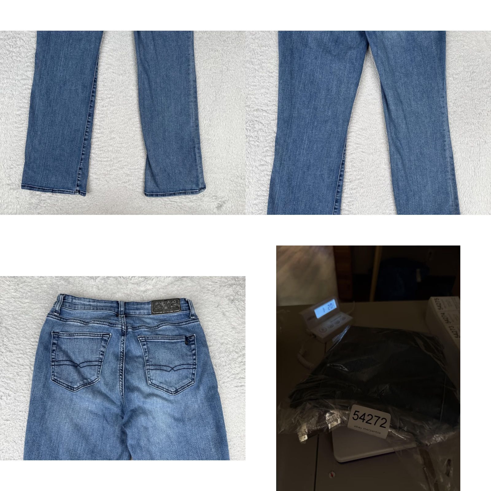 Buffalo David Bitton Buffalo David Bitton Jeans Womens Bootcut Jeans 28 Blue Mid Rise 31 Inseam 5-Pocket Denim Cotton Blend Regular Size 28 Size 28" / US 6 / IT 42 - 10 Thumbnail