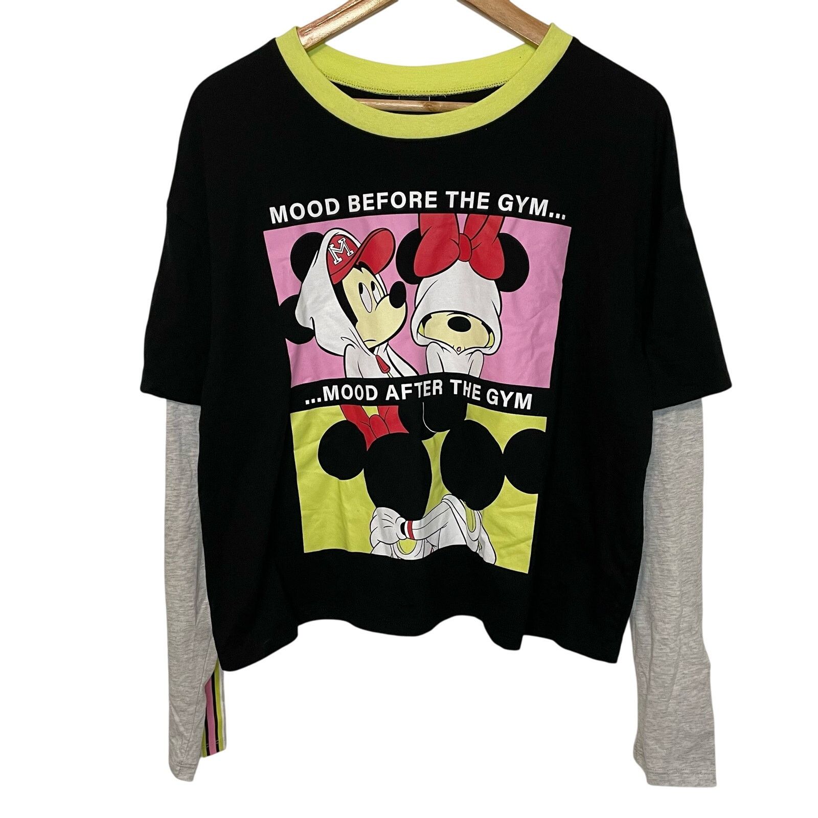 Disney Disney Graphic Long Sleeve XXL Womens Casual Oversized Gym Size XXL / US 16-18 / IT 52-54 - 1 Thumbnail