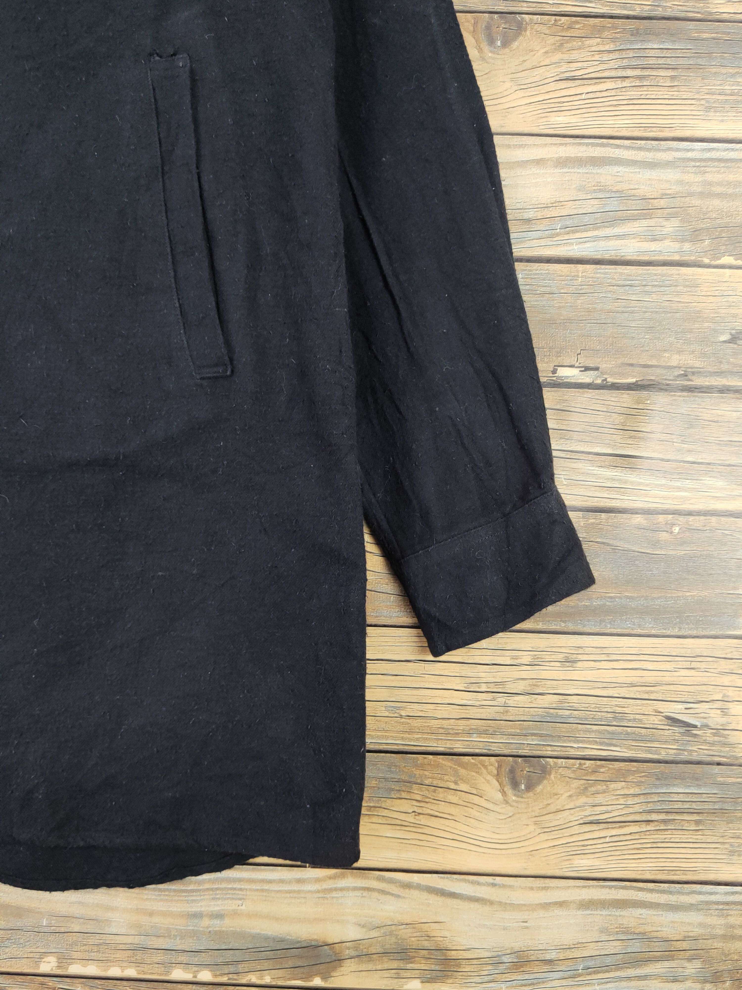 Japanese Brand × Undercover × Vintage Undercoverism Black Long Sleeve Button Up Shirts Size L / US 10 / IT 46 - 6 Thumbnail