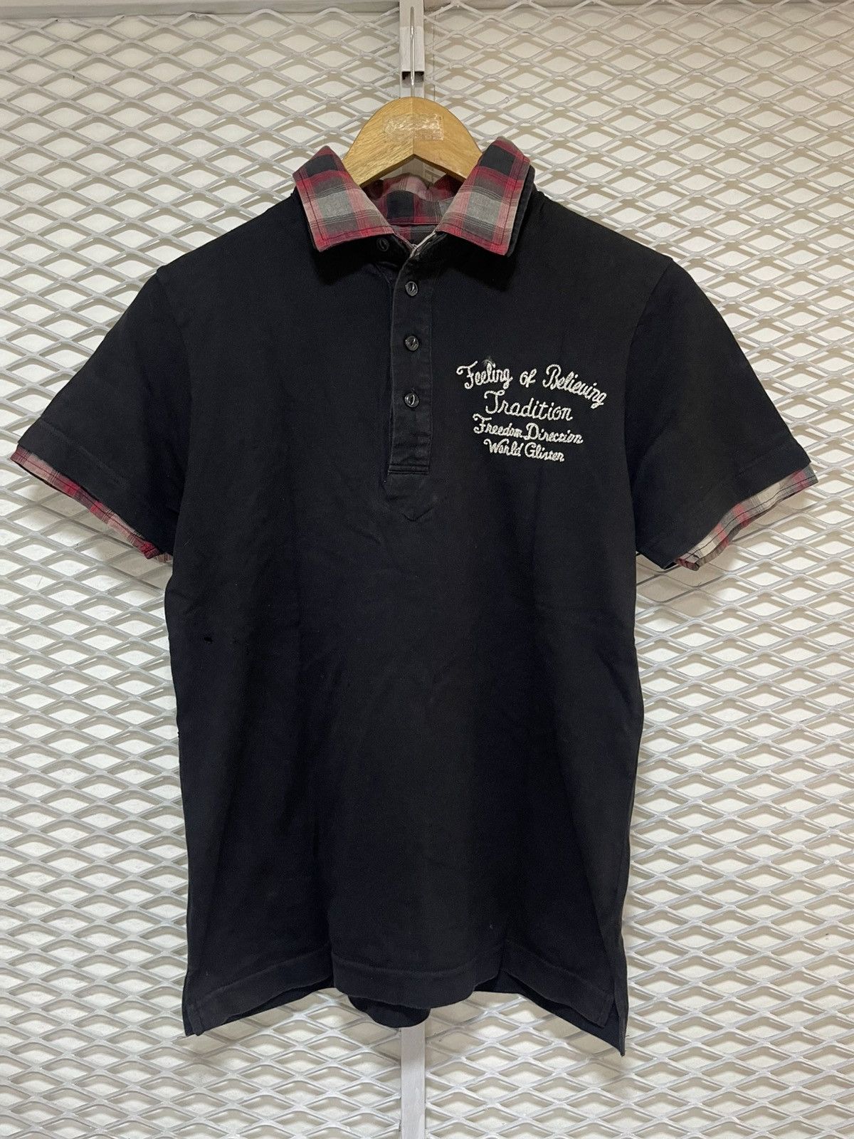 Japanese Brand CRAZY DEVIL double layer tshirt Size US S / EU 44-46 / 1 - 1 Thumbnail