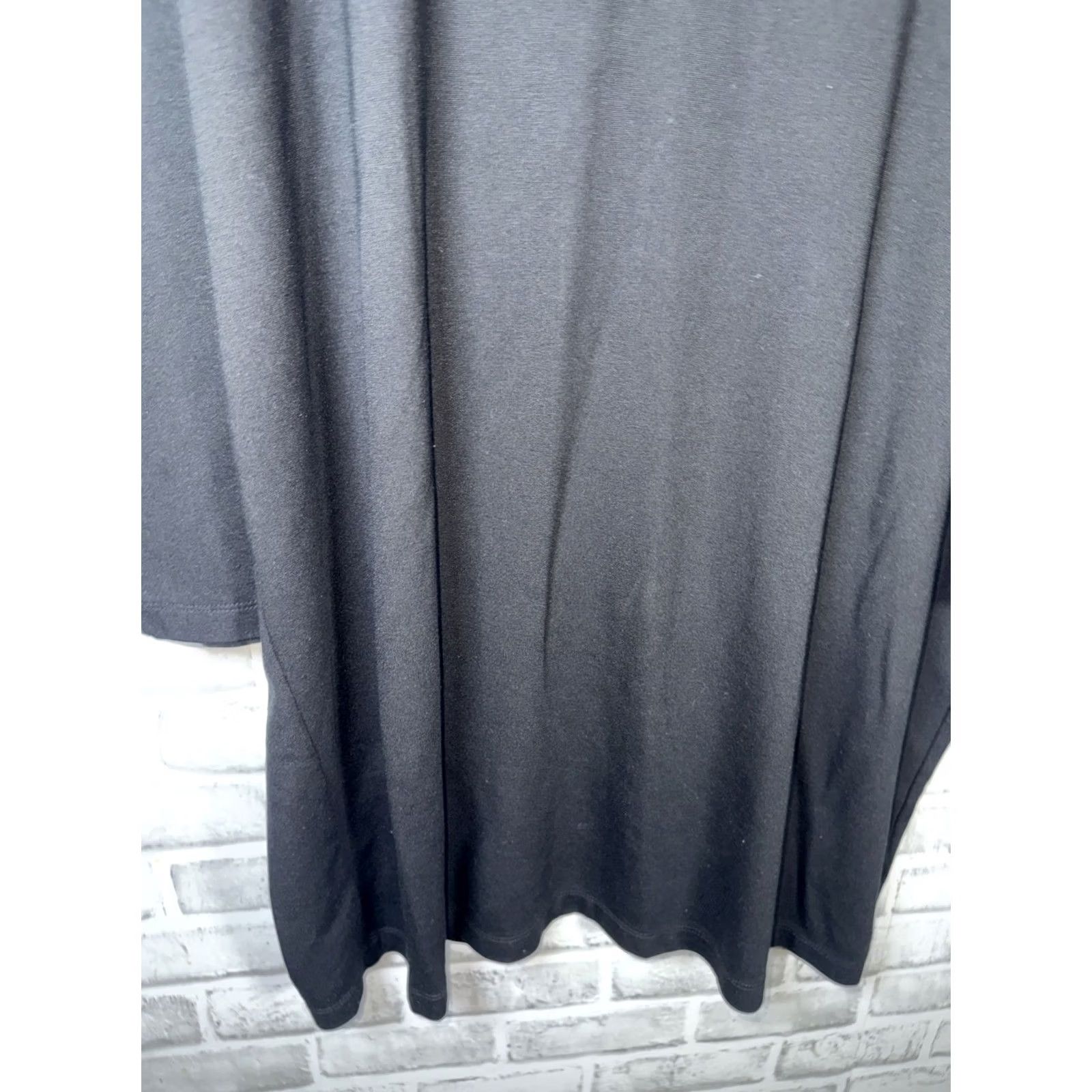 Vintage VINTAGE Bryn Walker Modal/nylon Blend Black Oversized Womens Small Dress Size S / US 4 / IT 40 - 4 Thumbnail