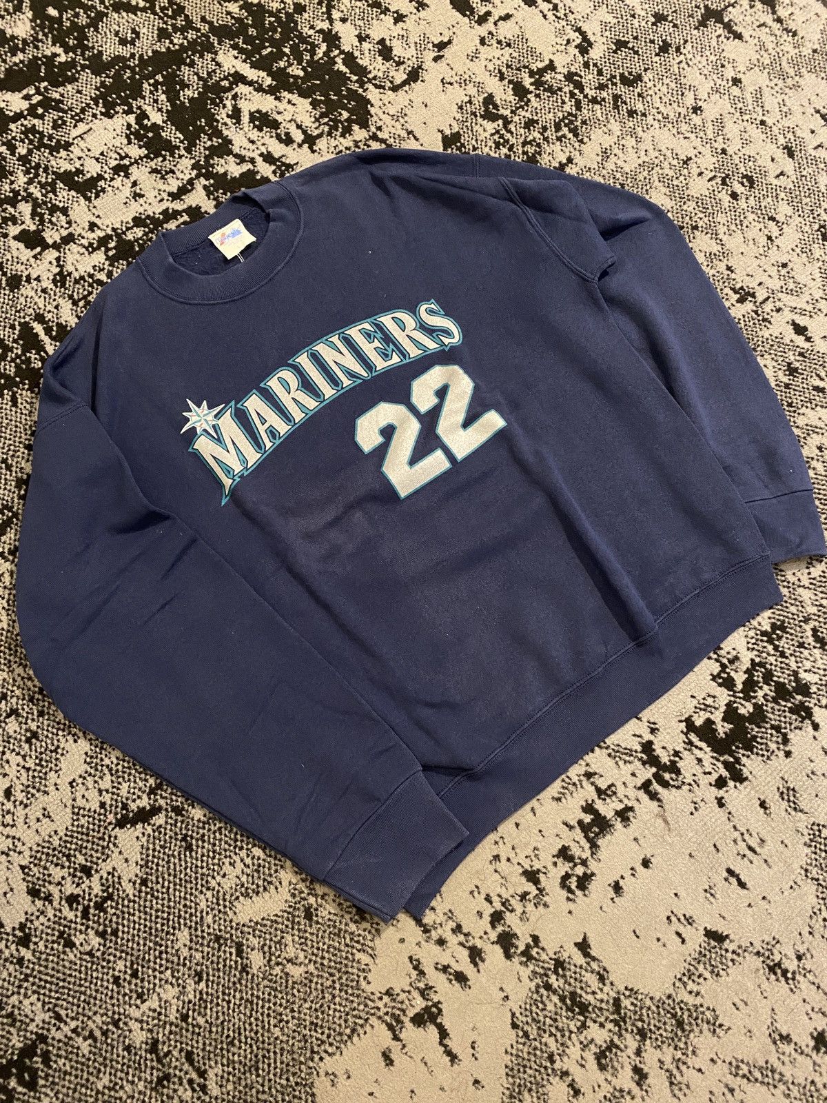 Majestic Majestic Marines 22 Printed Logo Navy Sweatshirt Size US L / EU 52-54 / 3 - 4 Thumbnail