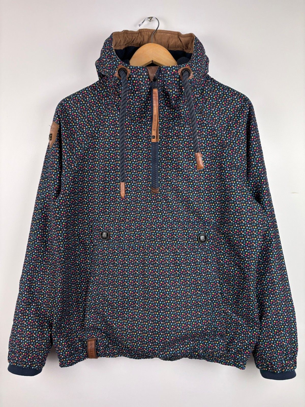 Naketano Naketano Freedom Got A Shotgun Anorak Jacket Blue Size M Size M / US 6-8 / IT 42-44 - 1 Thumbnail