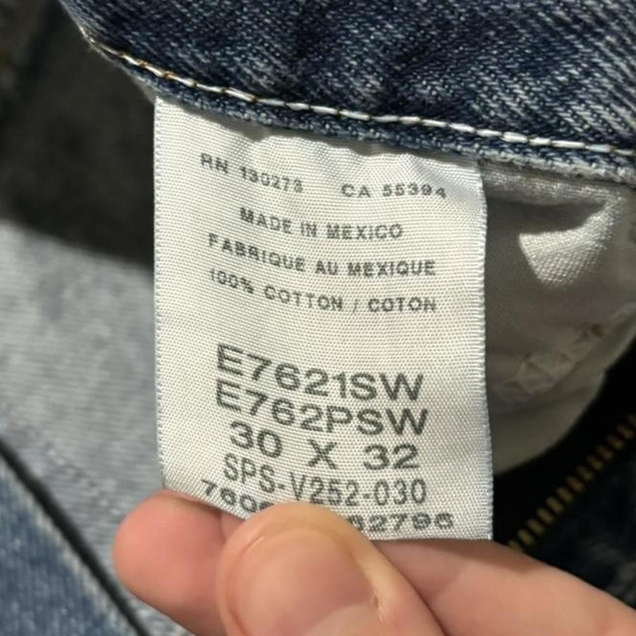 Rustler Midwash Worn Faded Blue Denim Jeans 30x32 Size US 30 / EU 46 - 5 Thumbnail