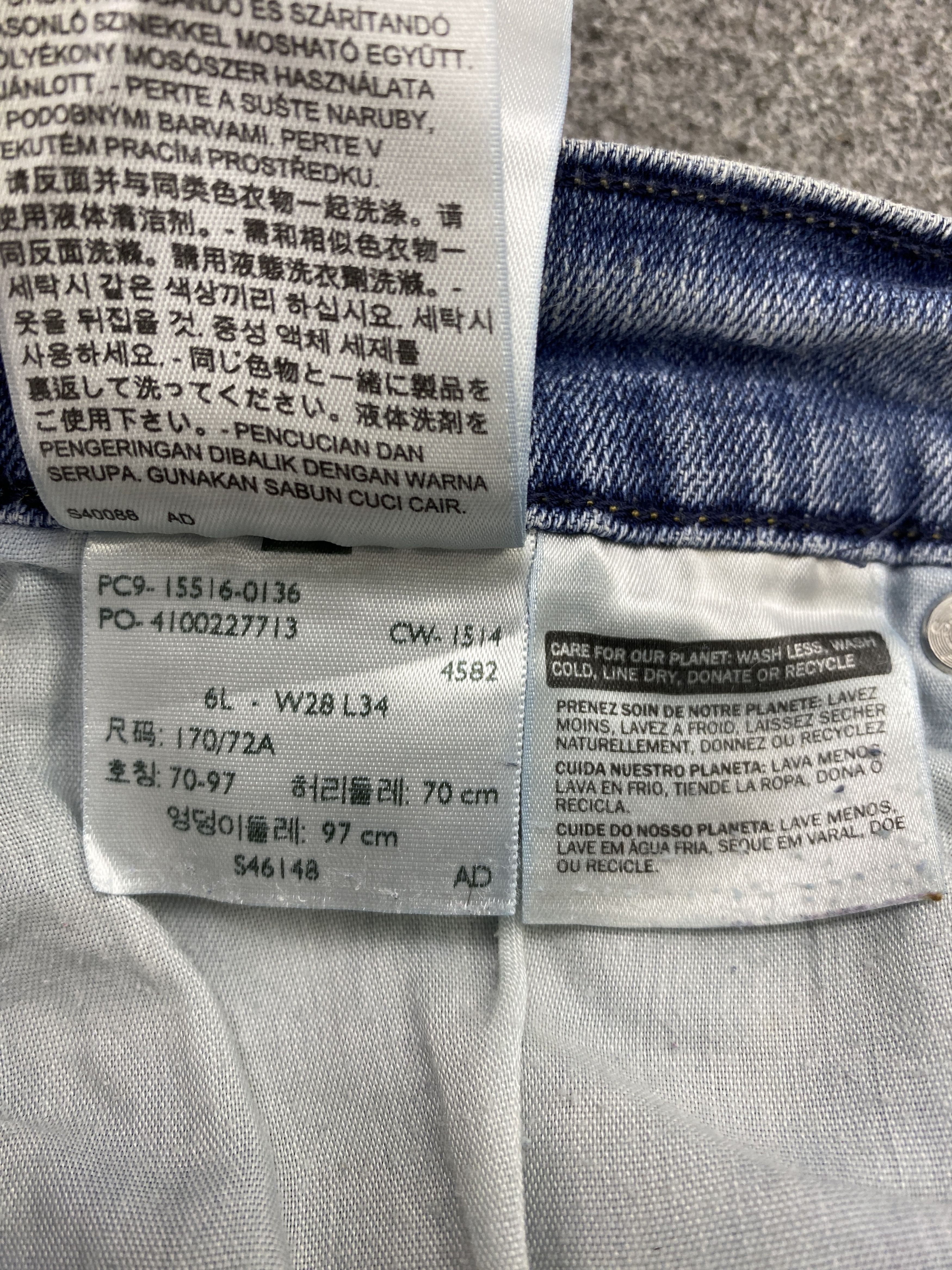 Levi's Vintage Levis 515 Flared Bootcut Faded Blue Jeans S0042 Size 30" / US 8 / IT 44 - 10 Thumbnail
