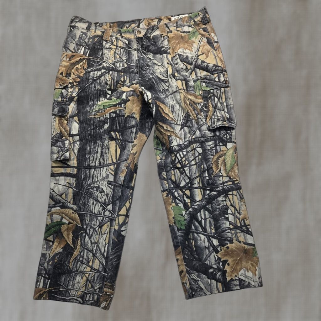 Orvis Orvis Cargo Pants Mens Size 44 Regular Straight Fit Multicolor Canvas 80s 90s Hunting Casual Size US 44 / EU 60 - 1 Thumbnail