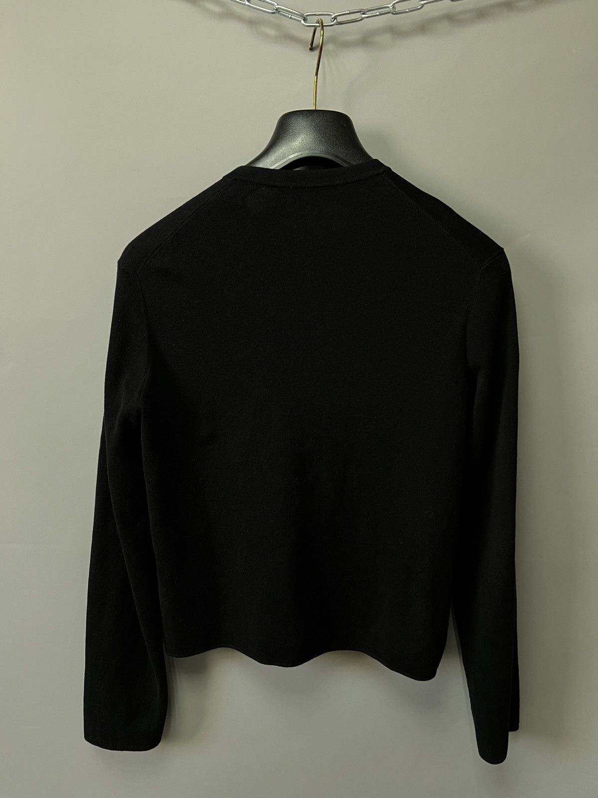 Love Moschino Love Moschino Cardigan With Logo In Black Size M / US 6-8 / IT 42-44 - 4 Thumbnail