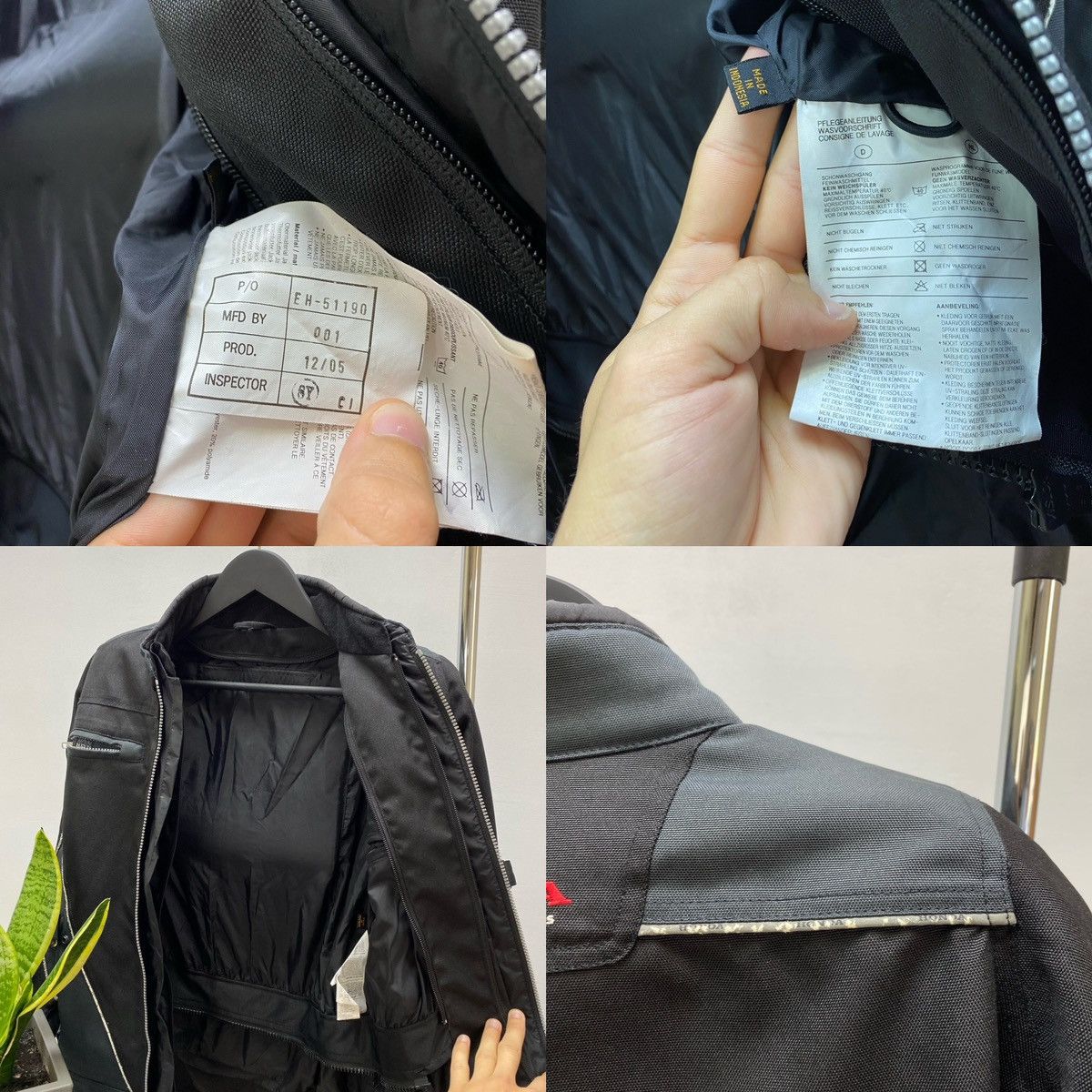 Honda HONDA RACING MOTO JACKET Y2K BOMBER NASCAR MARLBORO STYLE Size US S / EU 44-46 / 1 - 23 Thumbnail