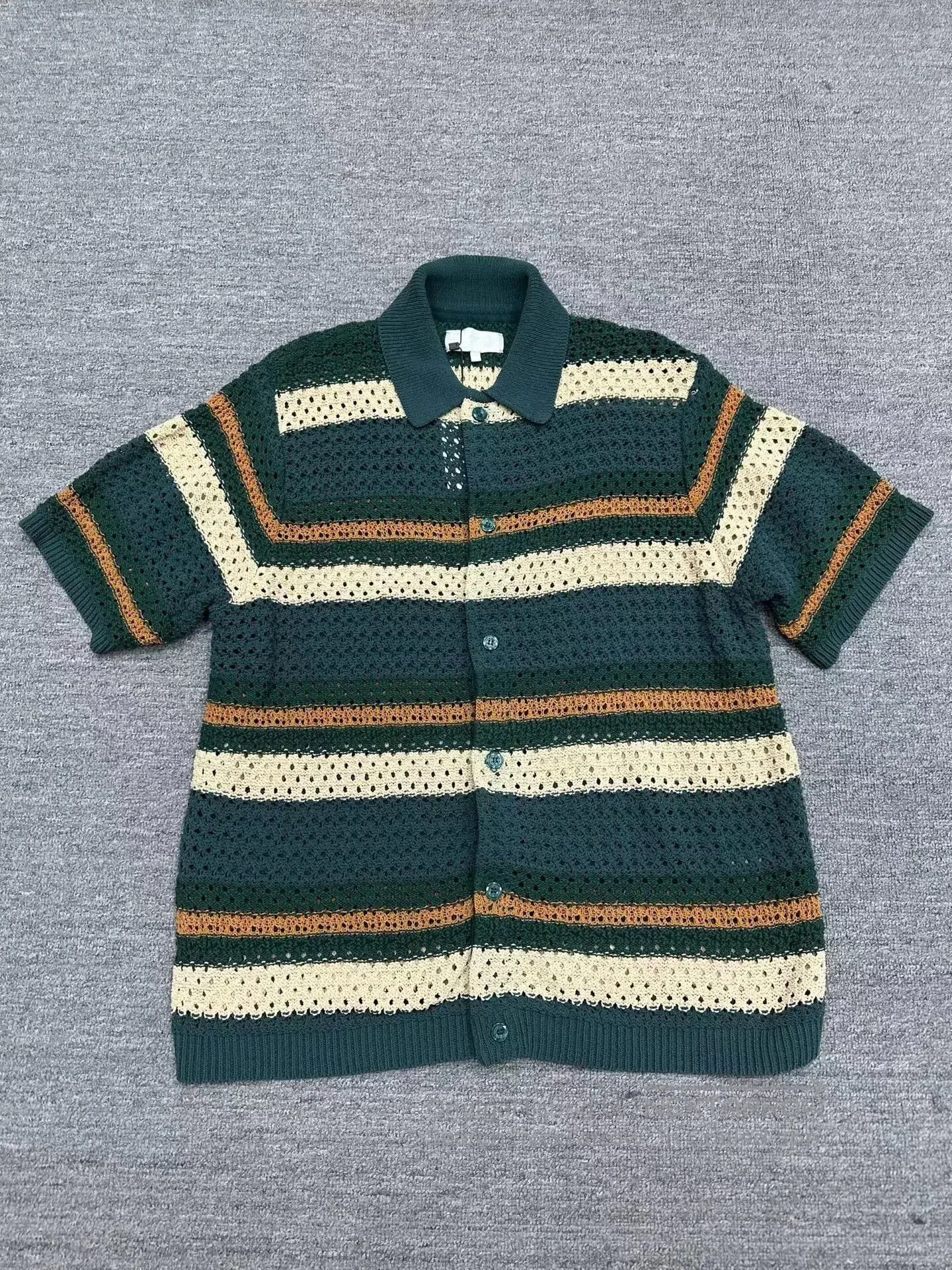 Kith kith knitted short-sleeve polo shirt. Size US XXL / EU 58 / 5 - 1 Thumbnail