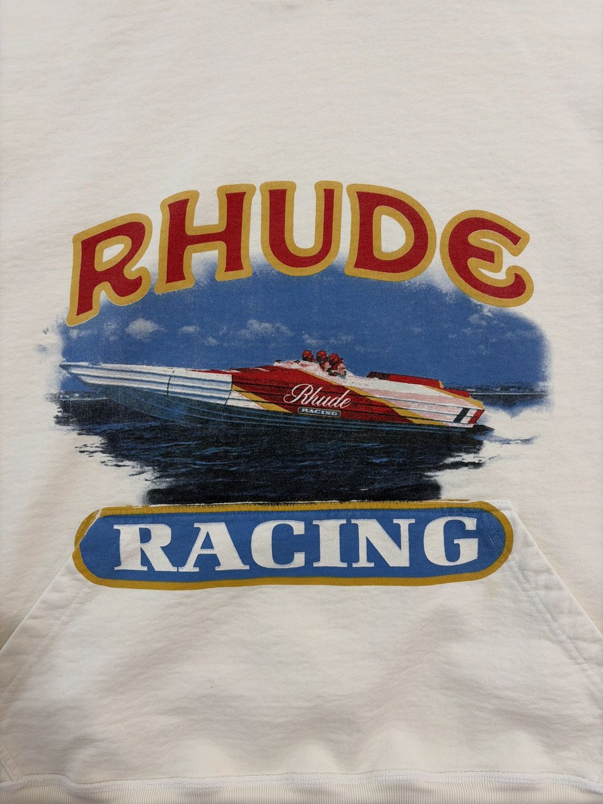 Rhude Rhude Racing Speed Boat Logo Hoodie Size US XL / EU 56 / 4 - 4 Thumbnail