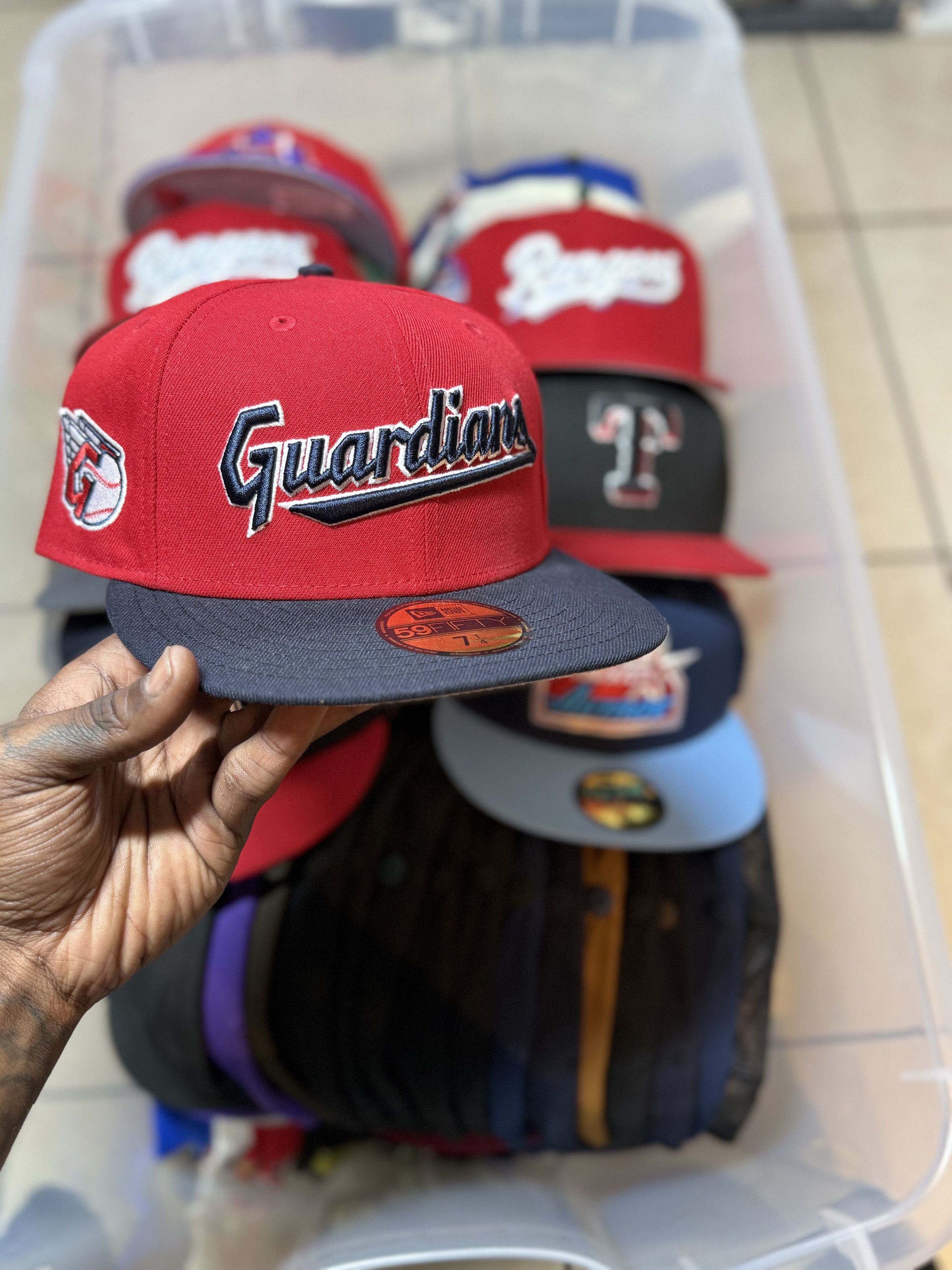 7 1/4 Hat Club Cleveland Guardians Jersey Script Wordmark, image size:2625x3500