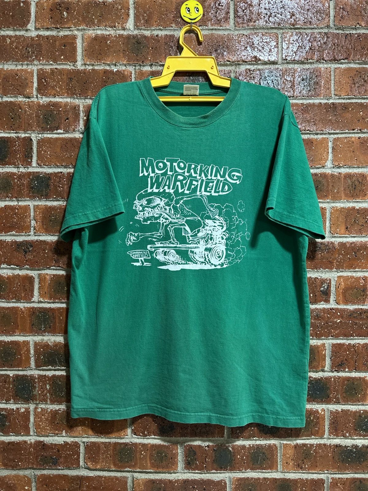 Vintage Vintage Motorking Warfield Faded Tee Size US XXL / EU 58 / 5 - 1 Thumbnail