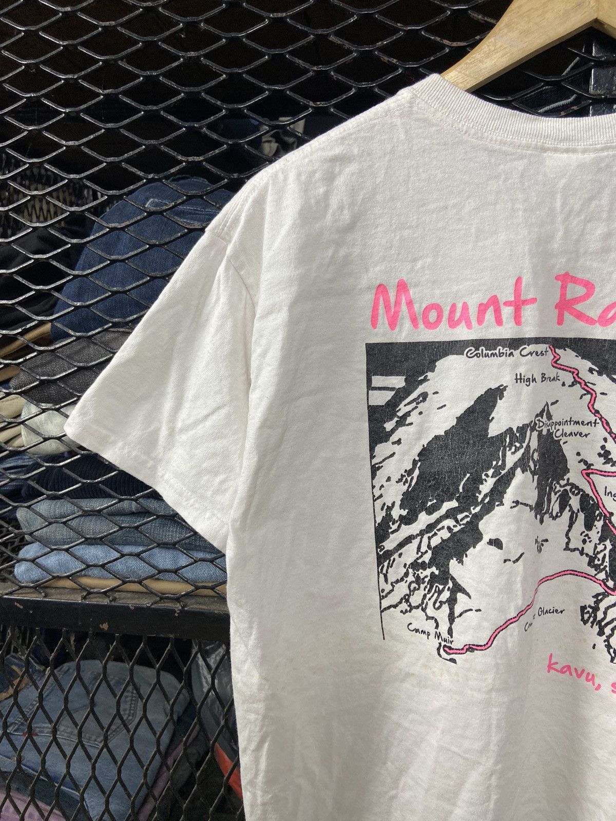 KAVU × Vintage KAVU MAPS MOUNT FOREST RARE GRAPHIC Size US M / EU 48-50 / 2 - 2 Thumbnail
