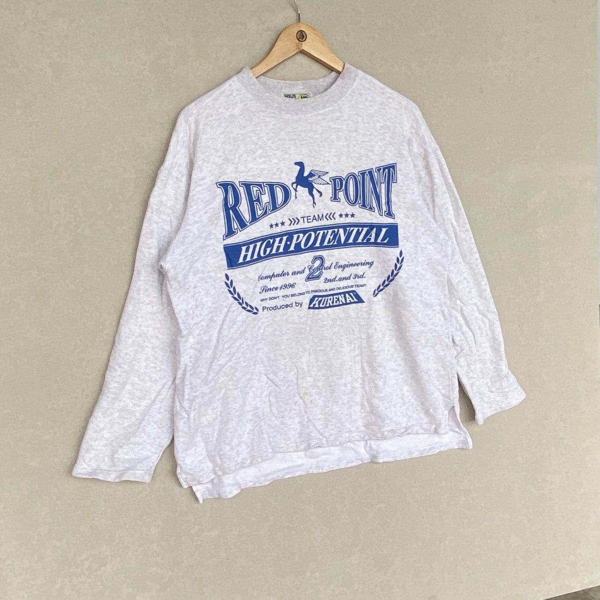 Other Vintage Hachijyu Bunno Ichi Printed Sweatshirt Light Gray Size US M / EU 48-50 / 2 - 3 Thumbnail