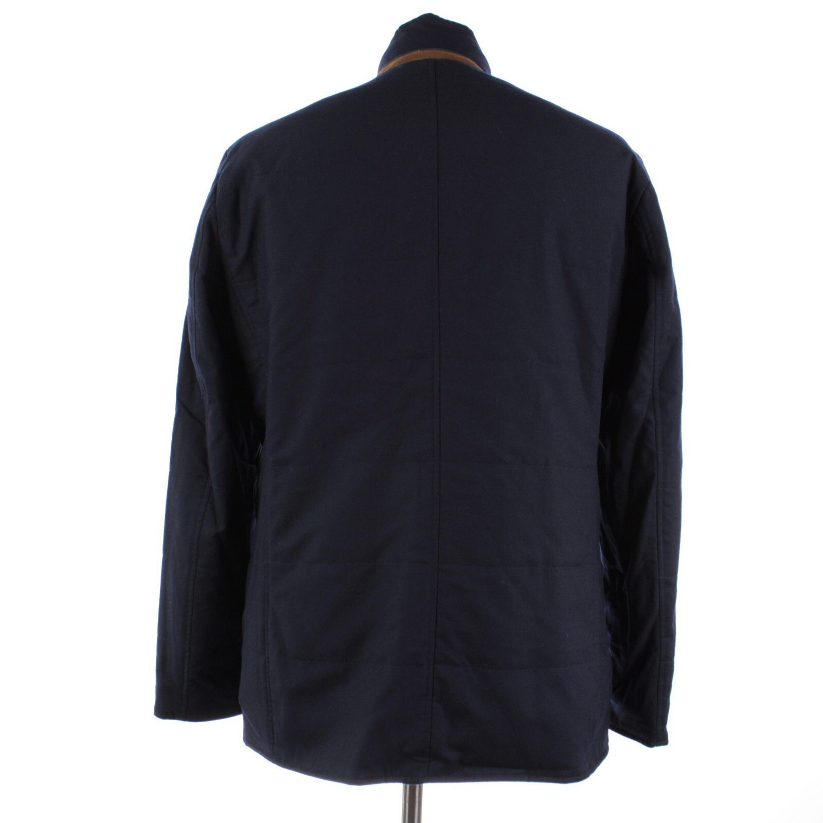 Zanella Zanella Coat Size L US In Blue Wool Size US L / EU 52-54 / 3 - 5 Thumbnail