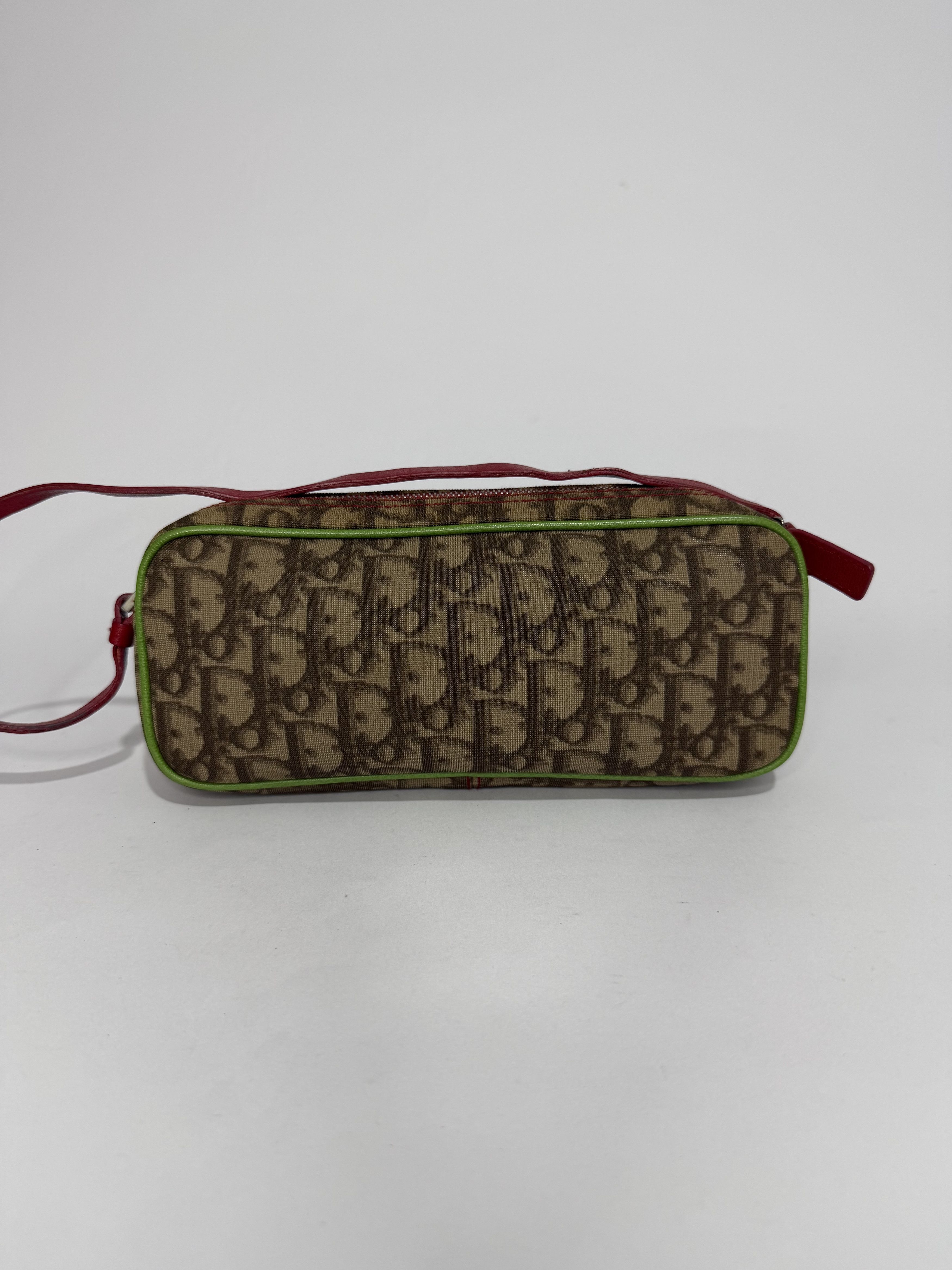 Dior Dior Multicolor Oblique Coated Canvas Rasta 1 Pochette Bag Size ONE SIZE - 3 Thumbnail
