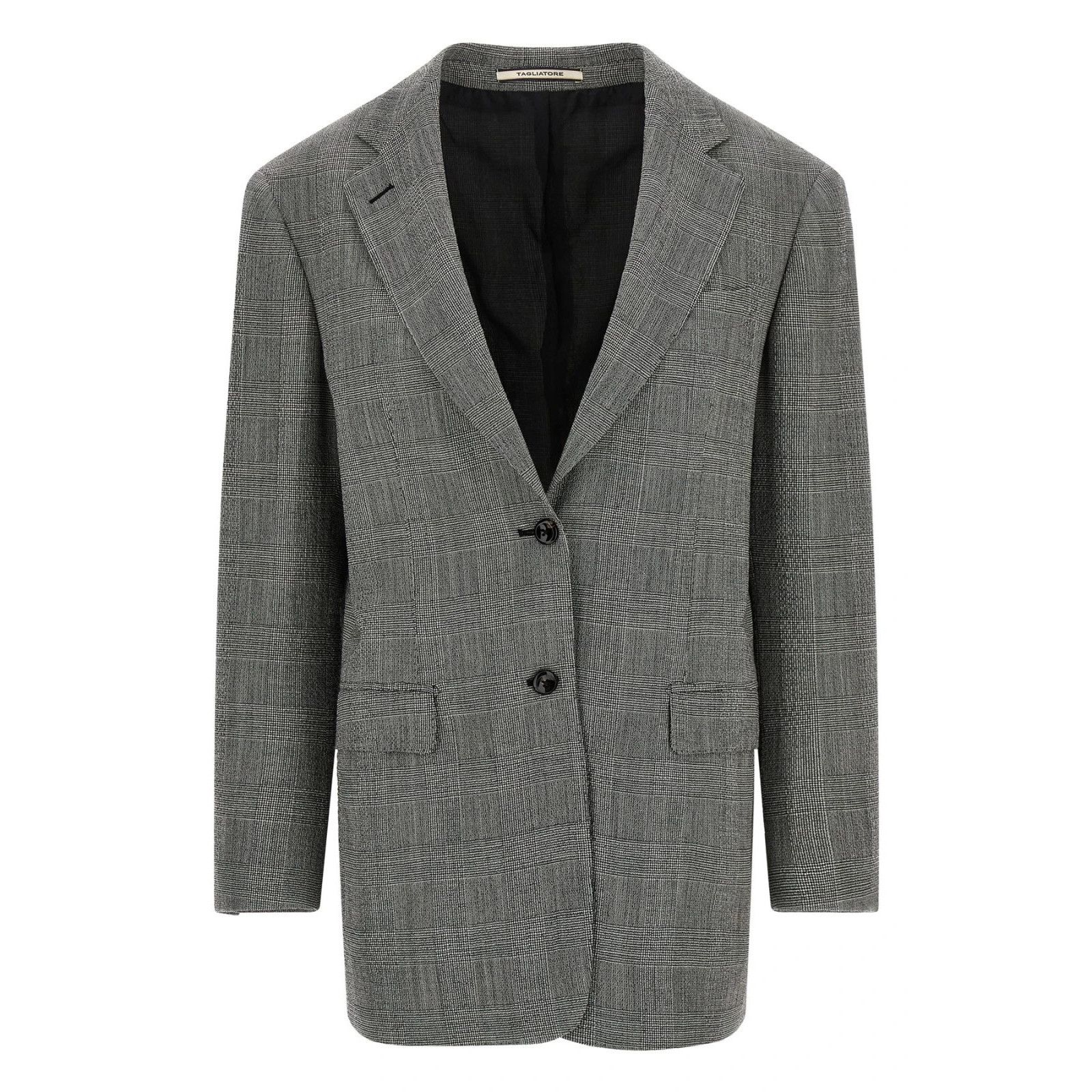 Tagliatore TAGLIATORE Gray Wool Cecily Blazer Jacket New & Authentic (W Size S / US 4 / IT 40 - 1 Thumbnail