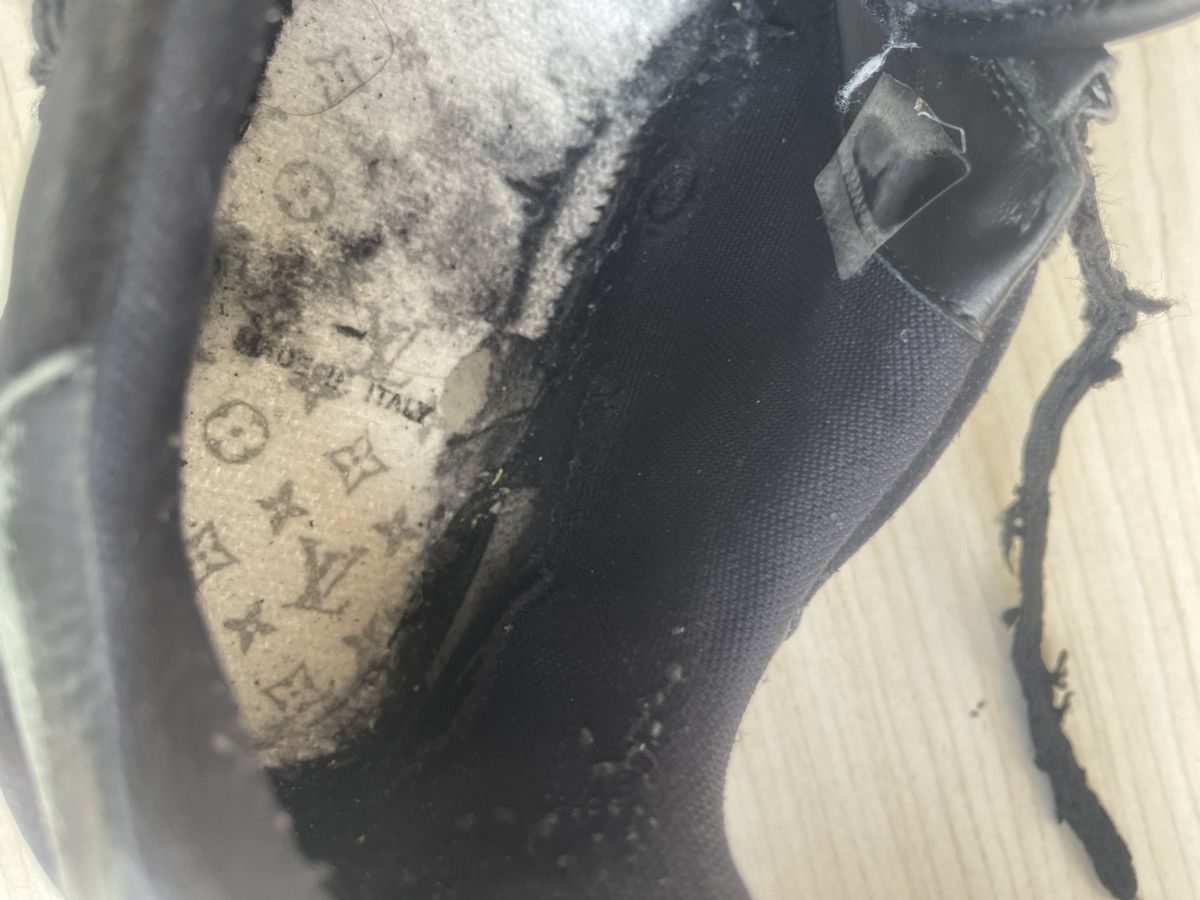 Louis Vuitton Low louis vuitton black trainer Size US 10.5 / EU 43-44 - 13 Thumbnail
