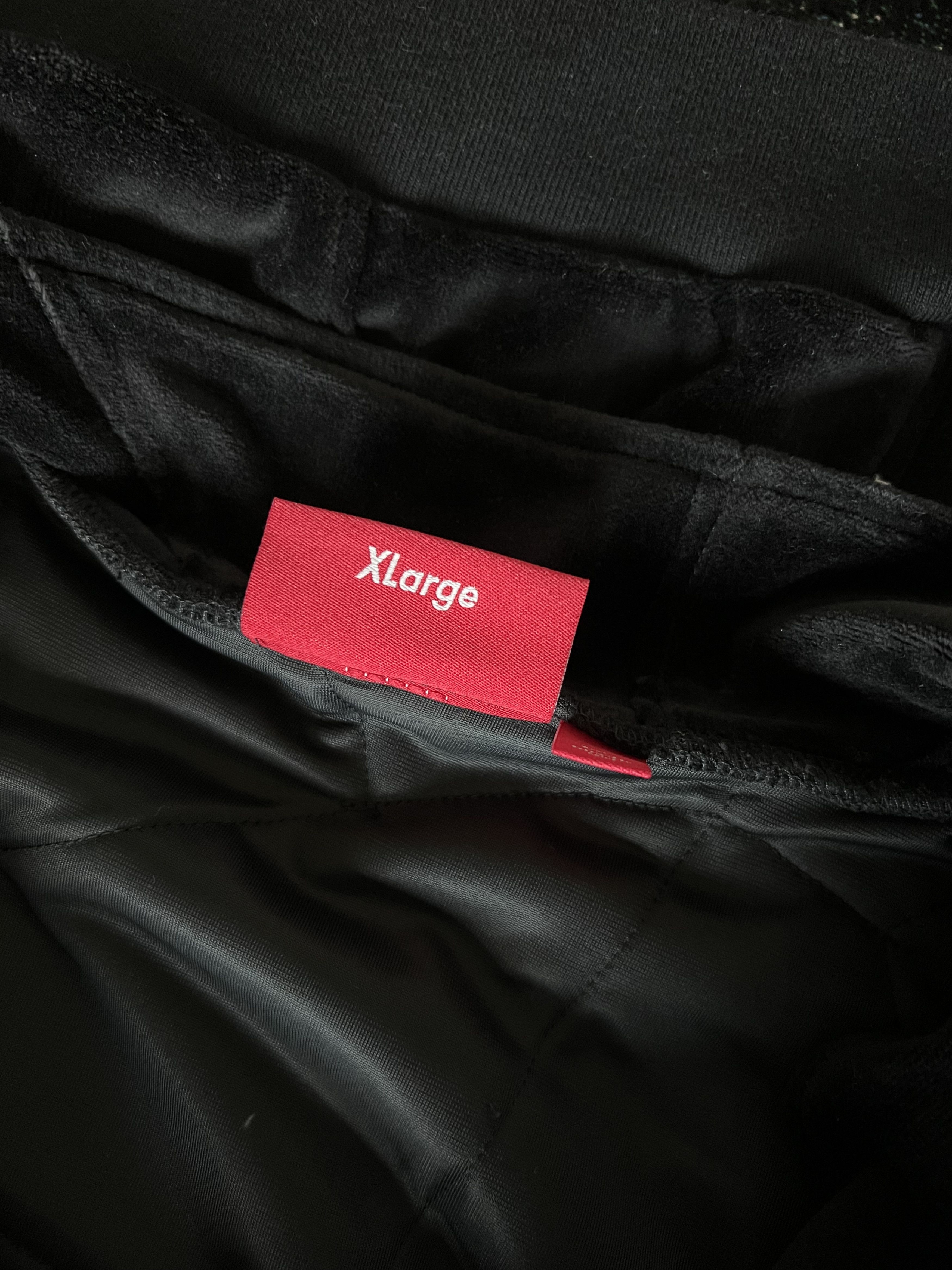 Supreme Supreme Patchwork Velour Track Jacket in Black Size US XL / EU 56 / 4 - 8 Thumbnail