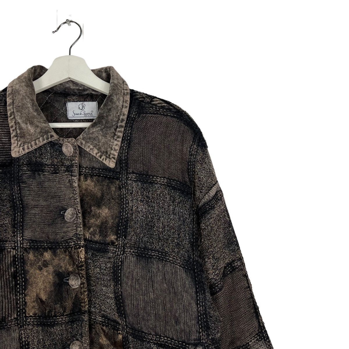 Italia Independent 🔥 RARE VINTAGE SUANA PASITEA PATCHWORK BROKEN JACKET Size US S / EU 44-46 / 1 - 8 Thumbnail