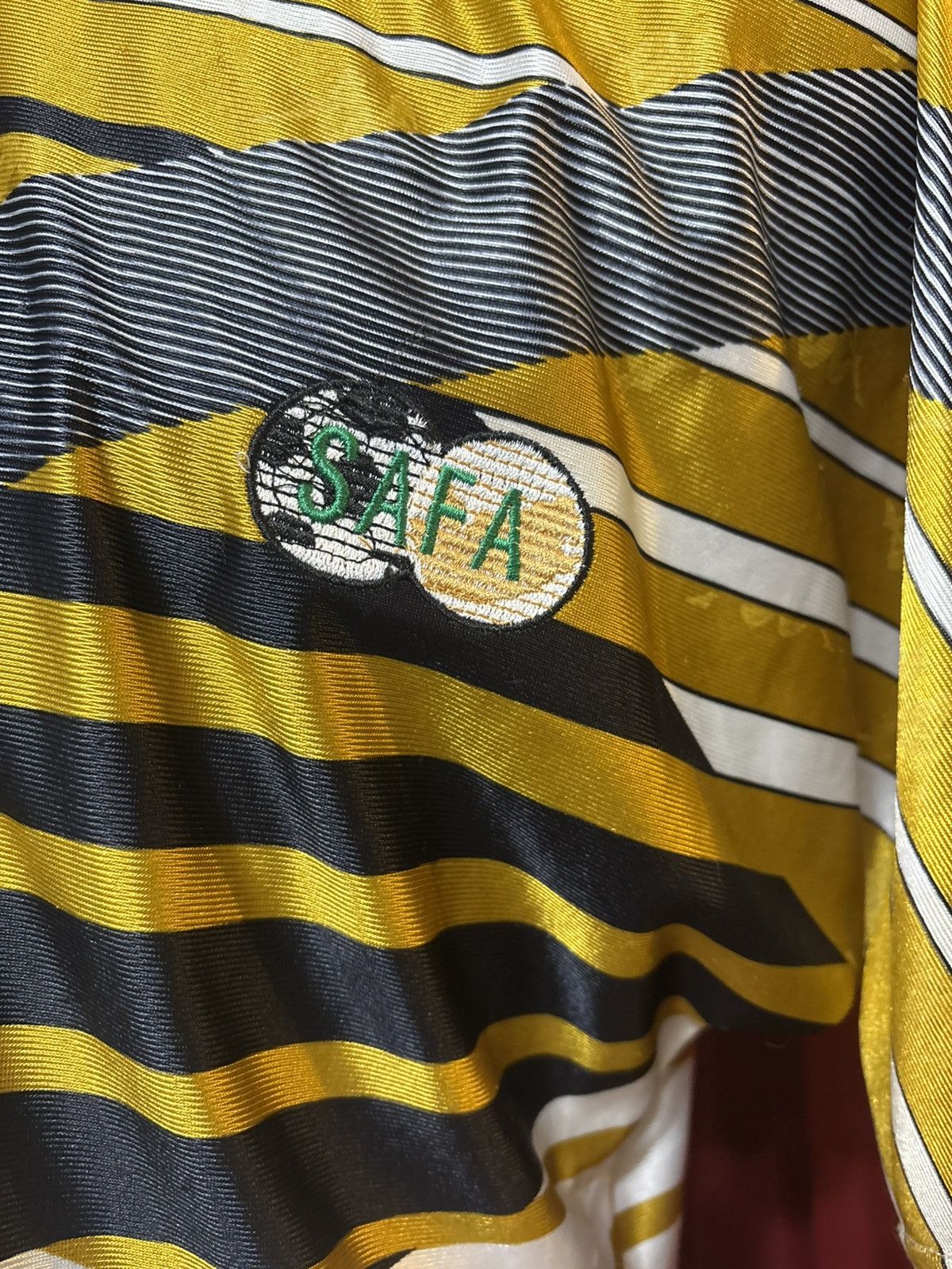 Kappa Vintage Kappa South Africa Jersey 90’s FIFA Soccer Grail Size US L / EU 52-54 / 3 - 4 Thumbnail