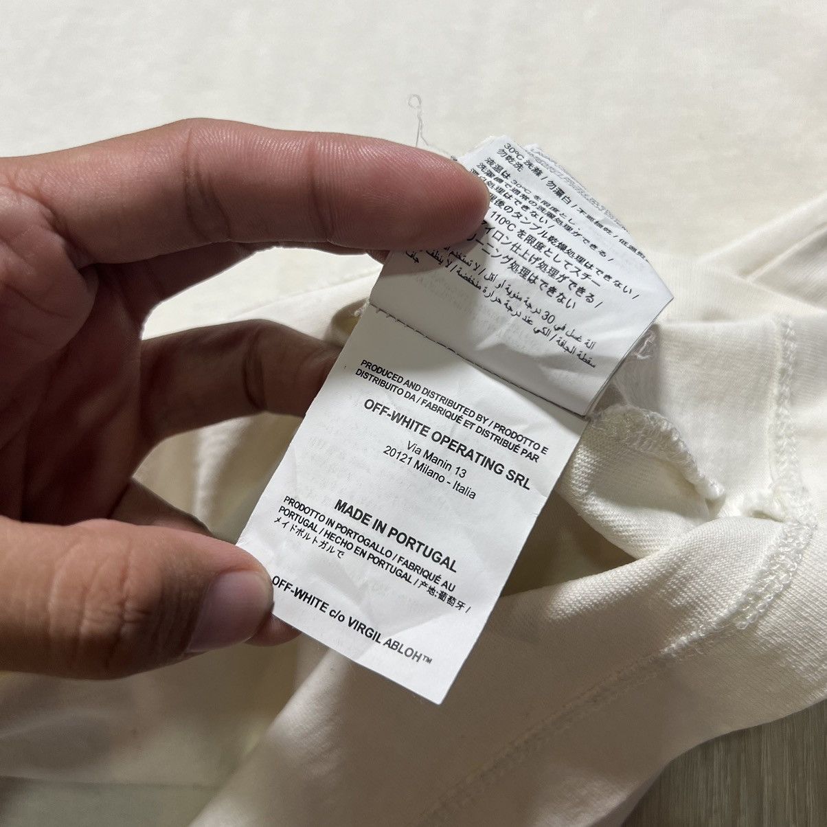 Off-White Off-White Oil Painting Diagonal Arrow Tee Size US XL / EU 56 / 4 - 9 Thumbnail